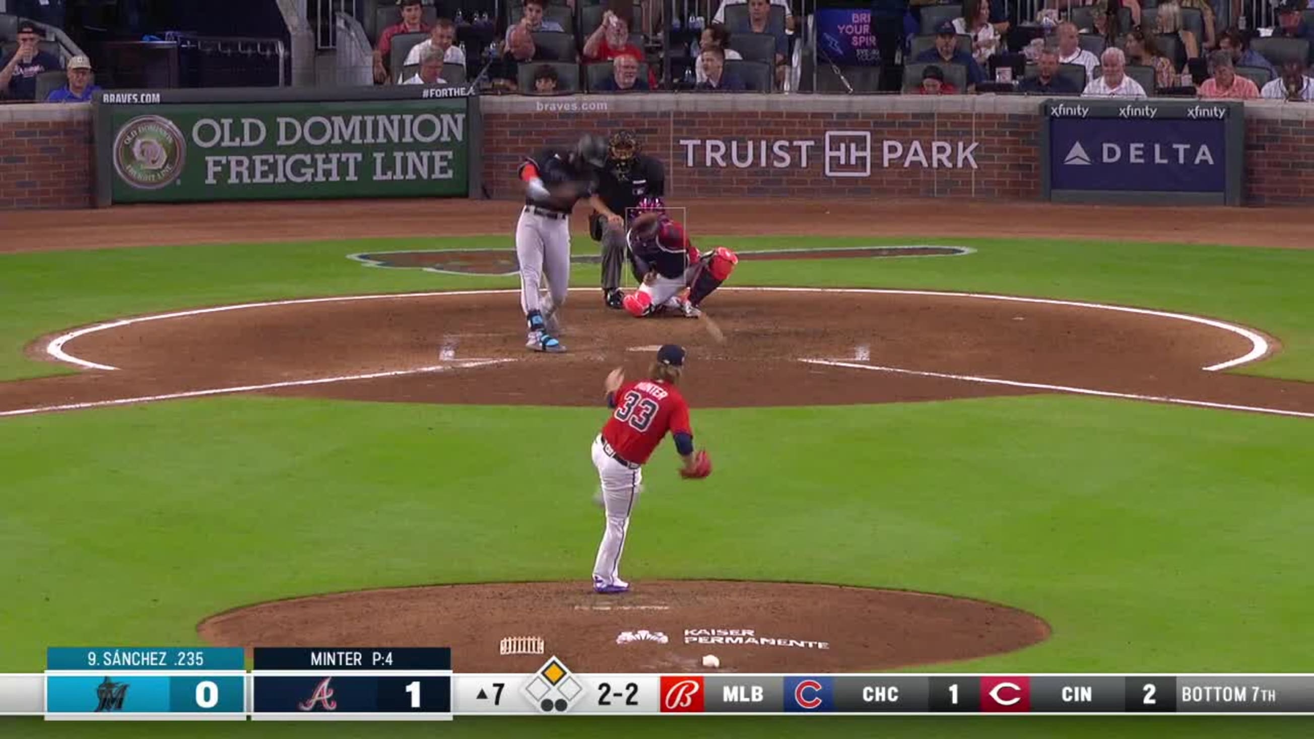 Dansby Swanson's heads-up play, 07/02/2021