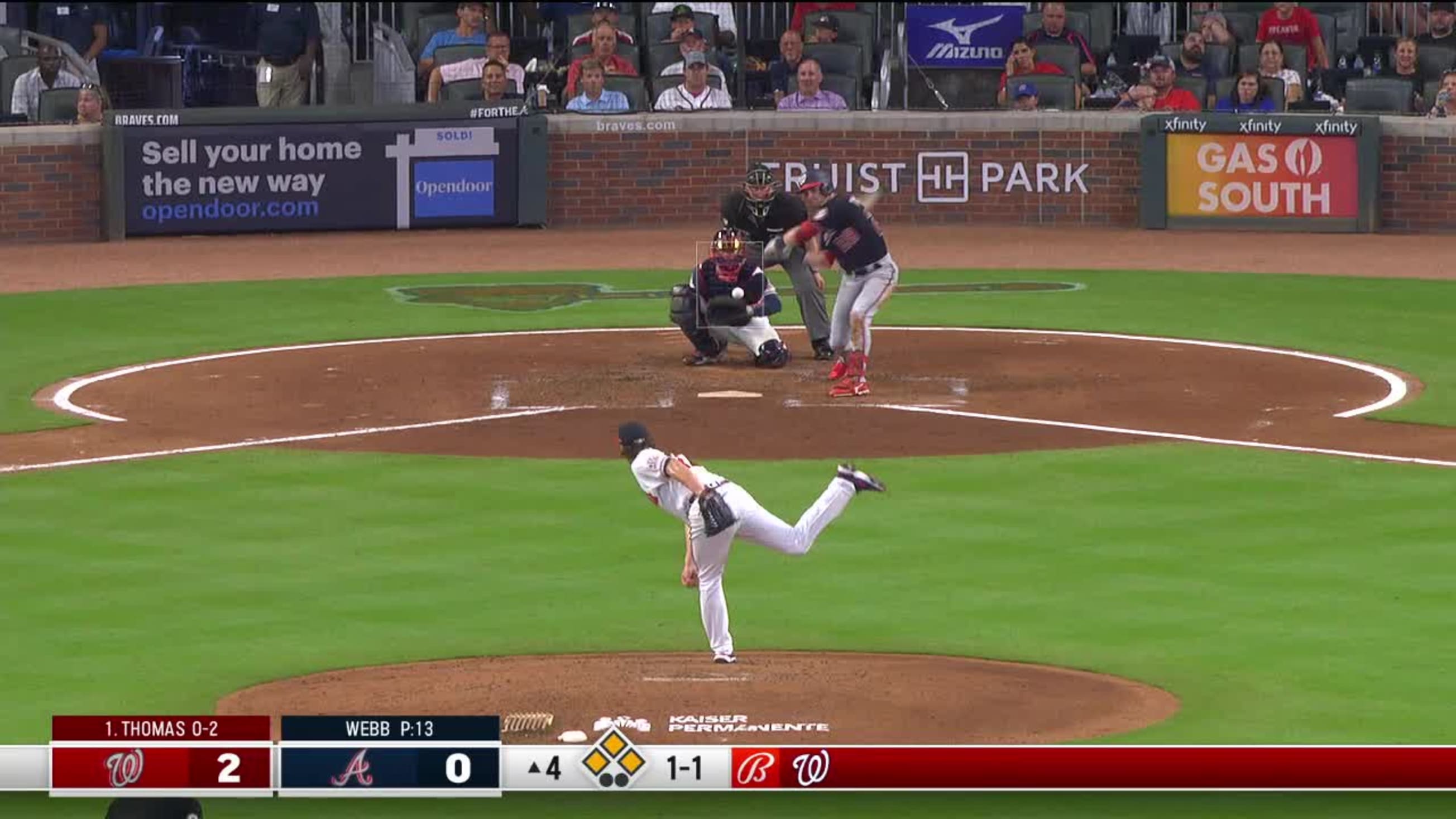 Freddie Freeman's basket catch, 09/08/2021