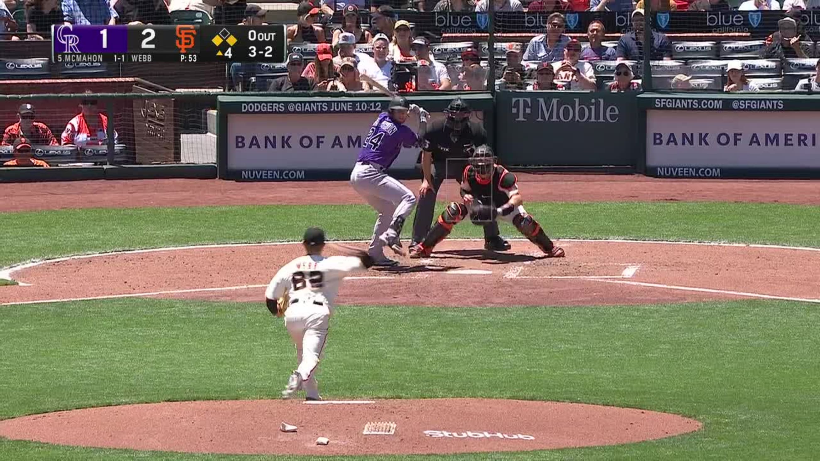 C.J. Cron scores on grounder, 06/09/2022