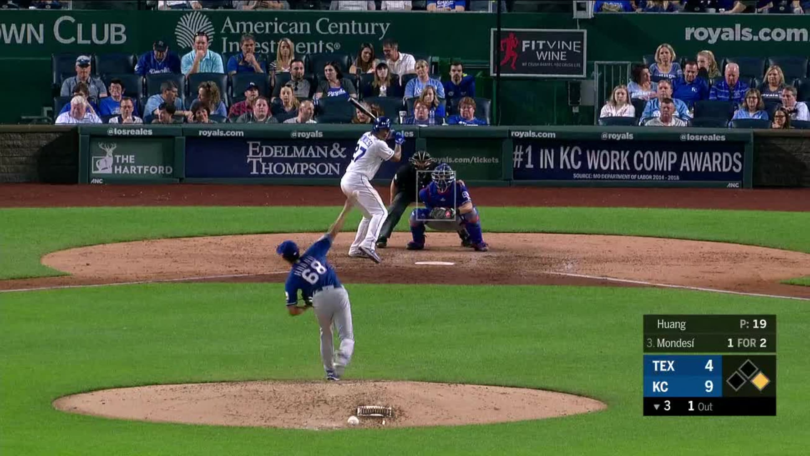 Wei Chieh Huang Swinging Strike To Adalberto Mondesi 05 14 19 Minnesota Twins Wei Chieh Huang Swinging Strike To Adalberto Mondesi 05 14 19 Minnesota Twins