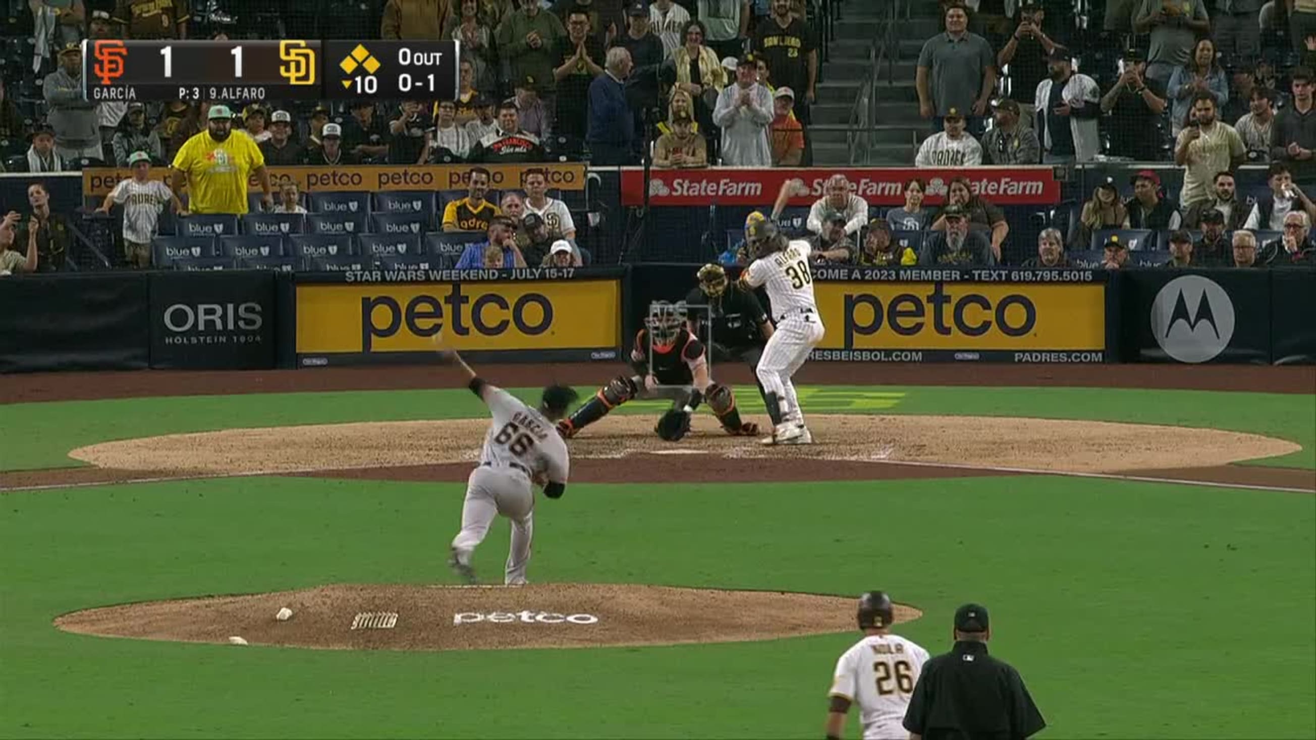 Jorge Alfaro Walks It Off (Literally)  San Diego Padres vs. Los Angeles  Dodgers Highlights 