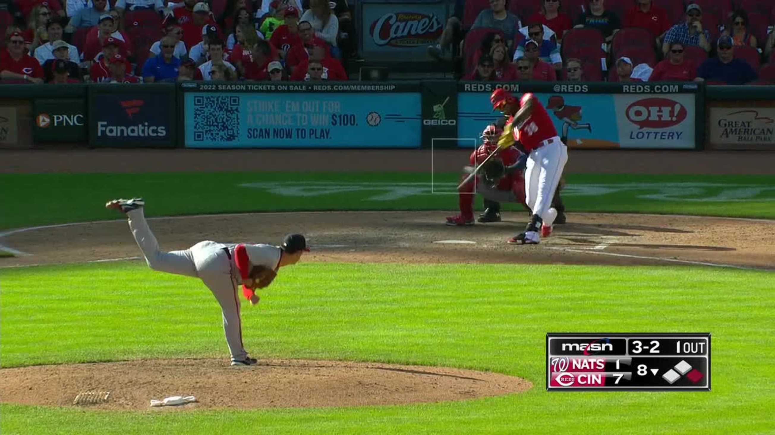 Watch: Reds prospect Jose Barrero hits a 426-foot HR in the Futures Game 