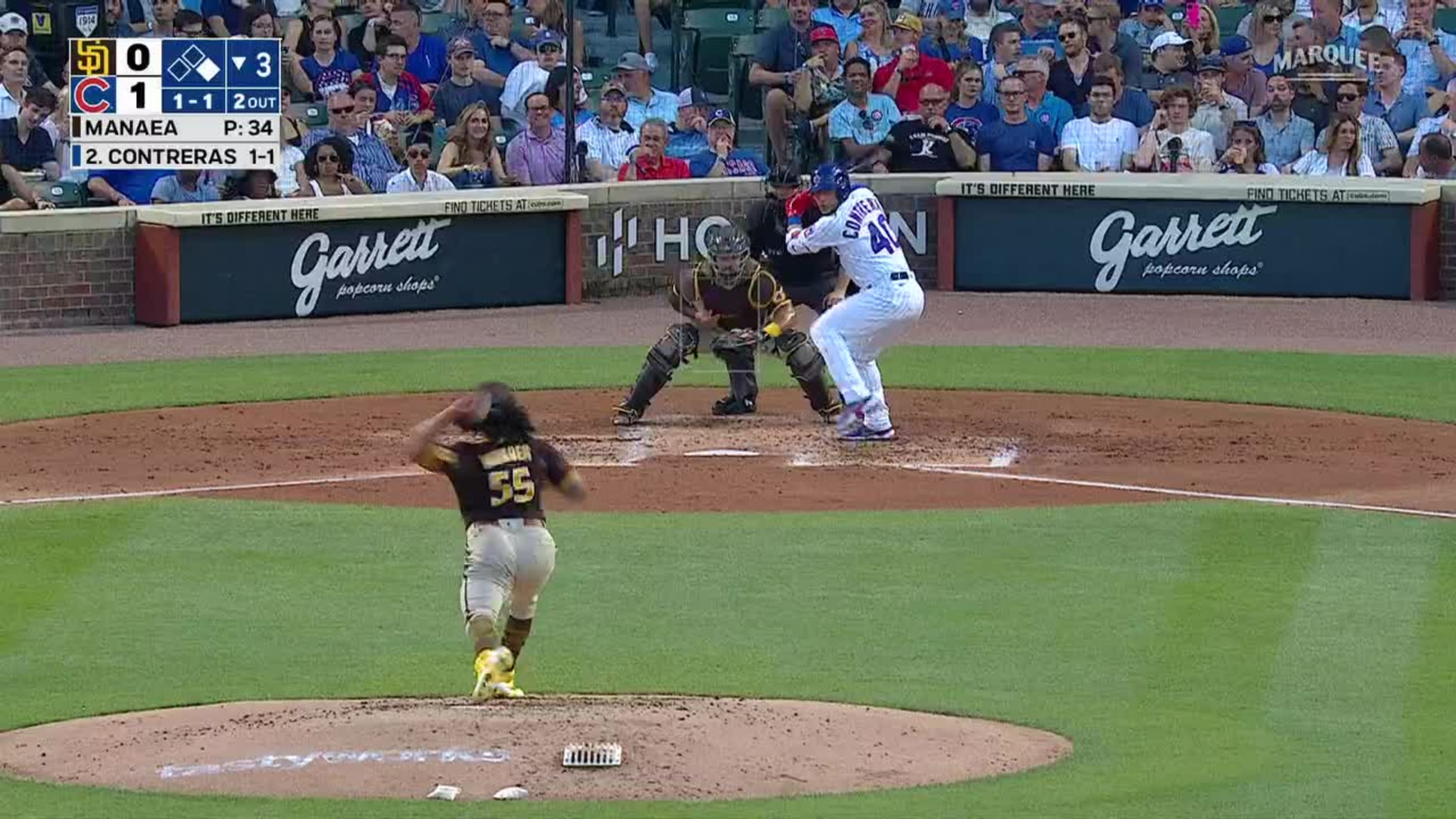 Highlight] Willson Contreras hits his second 3-run homer of the game to  make it 14-8. : r/baseball