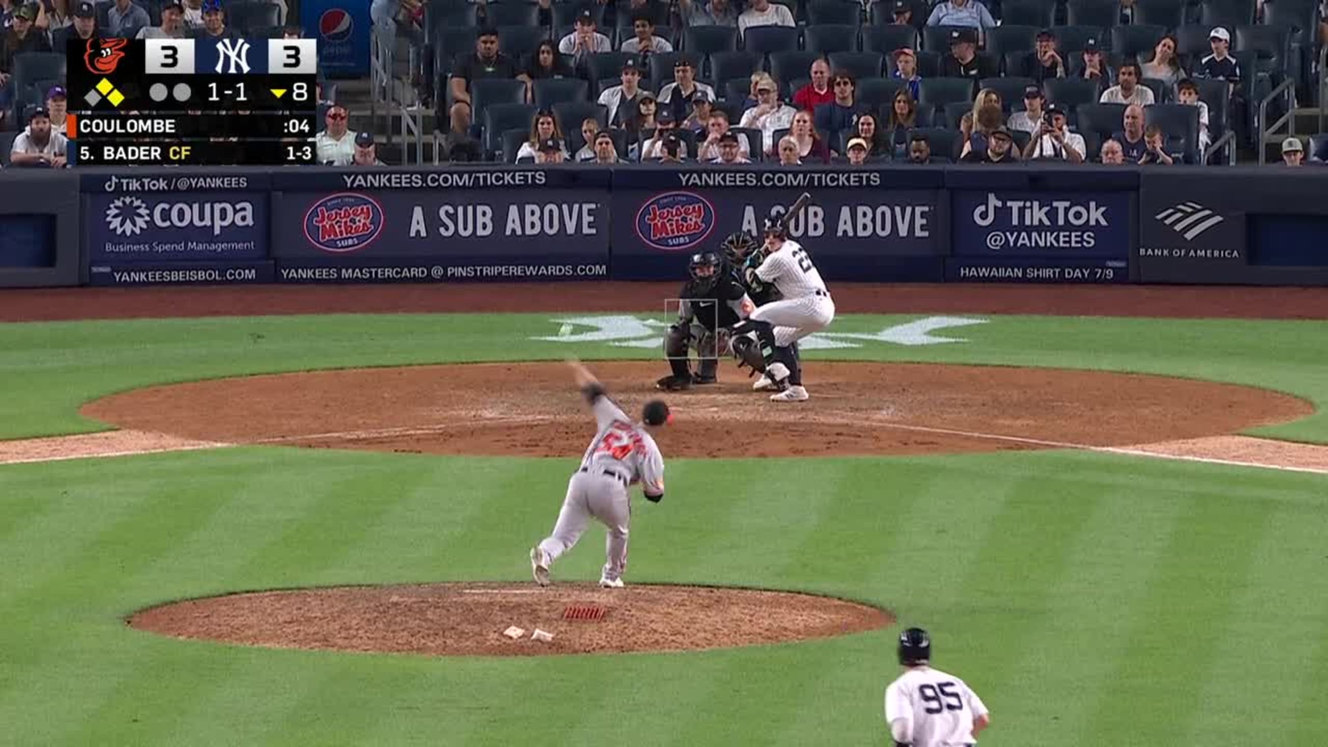 Yankees At-Bat of the Week: Harrison Bader's three-run home run - Pinstripe  Alley