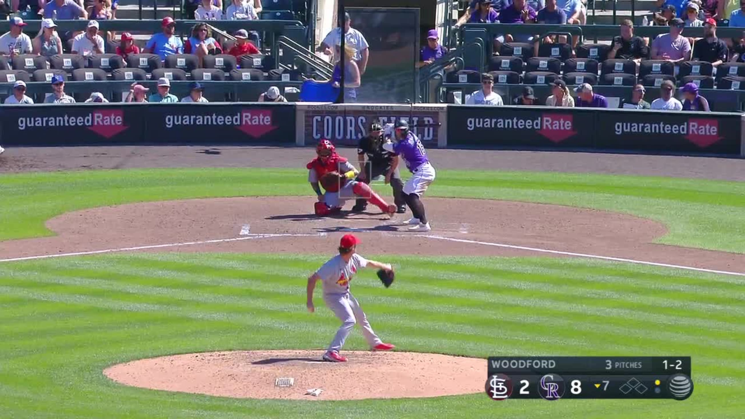 Randal Grichuk strikes out swinging., 07/23/2022