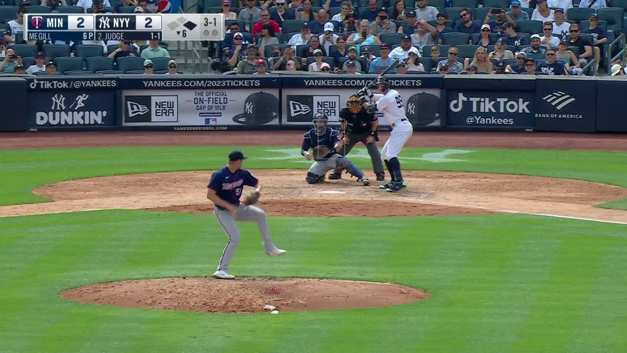 Aaron Judge connects again for MLB-best 54th home run as Yankees