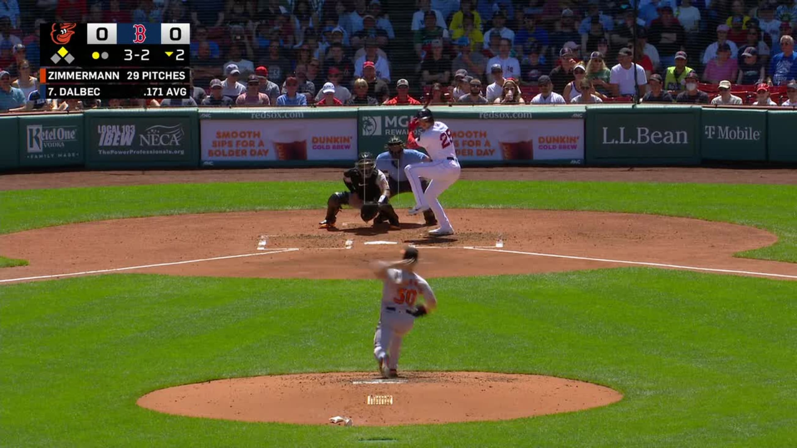 Bobby Dalbec's two-run homer, 05/29/2022