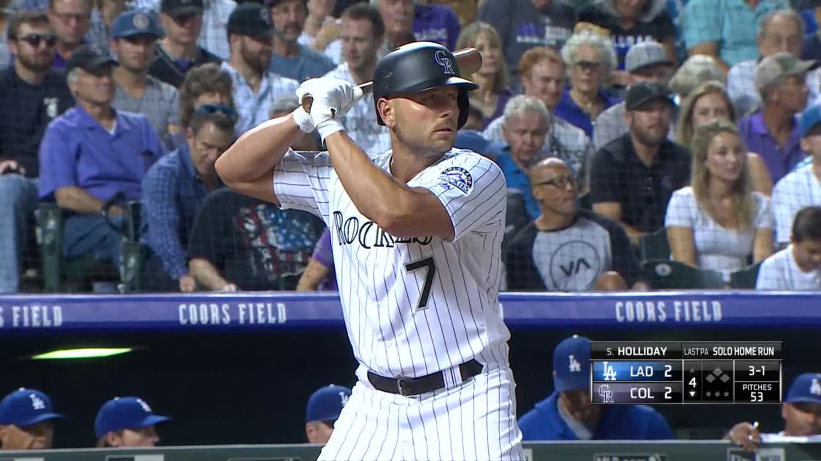 Matt Holliday walks. | 09/07/2018 | MLB.com, image size:2608x1467