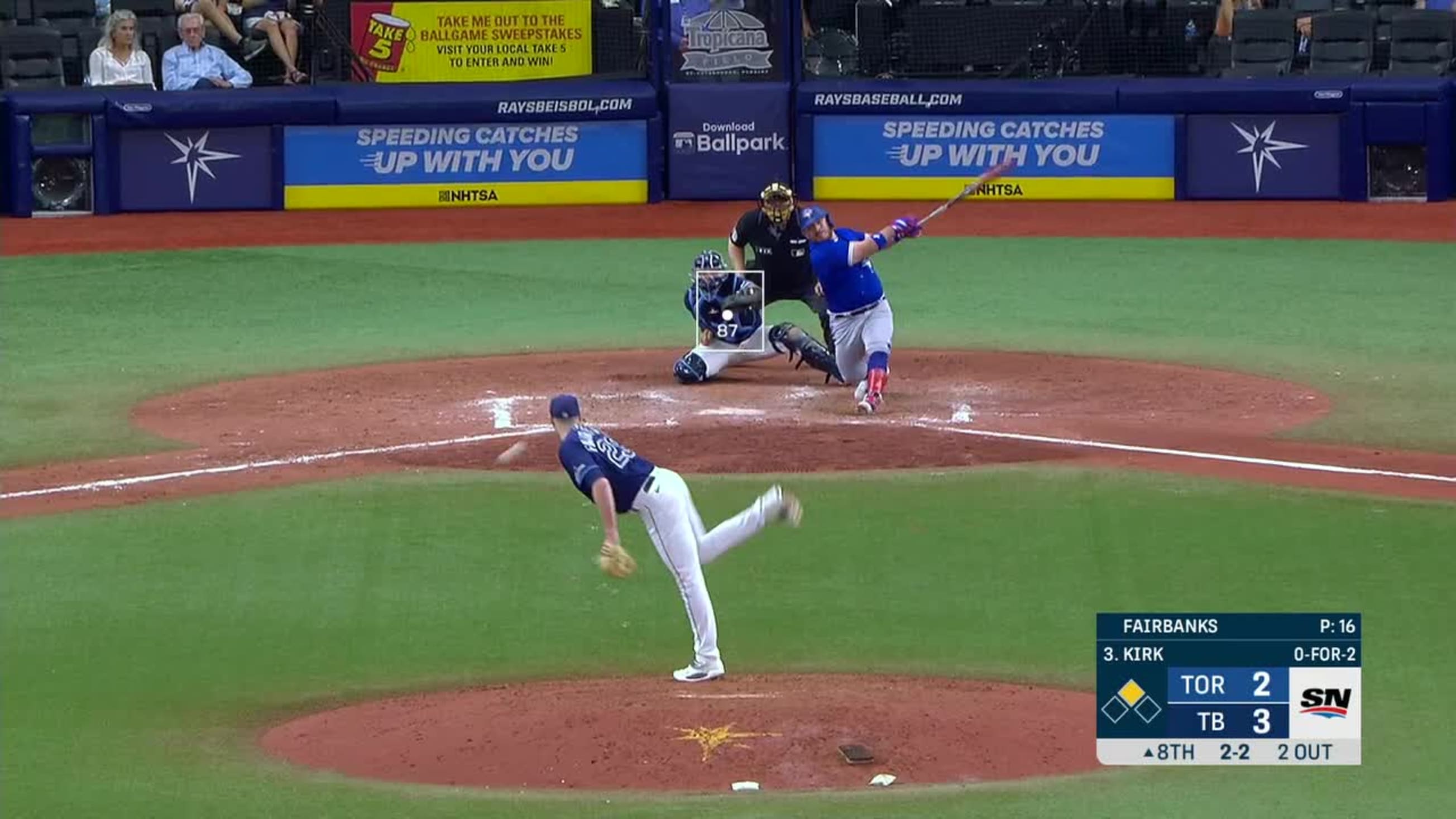 Alejandro Kirk grounds out, second baseman Yu Chang to first baseman Isaac  Paredes. | 08/03/2022 | MLB.com