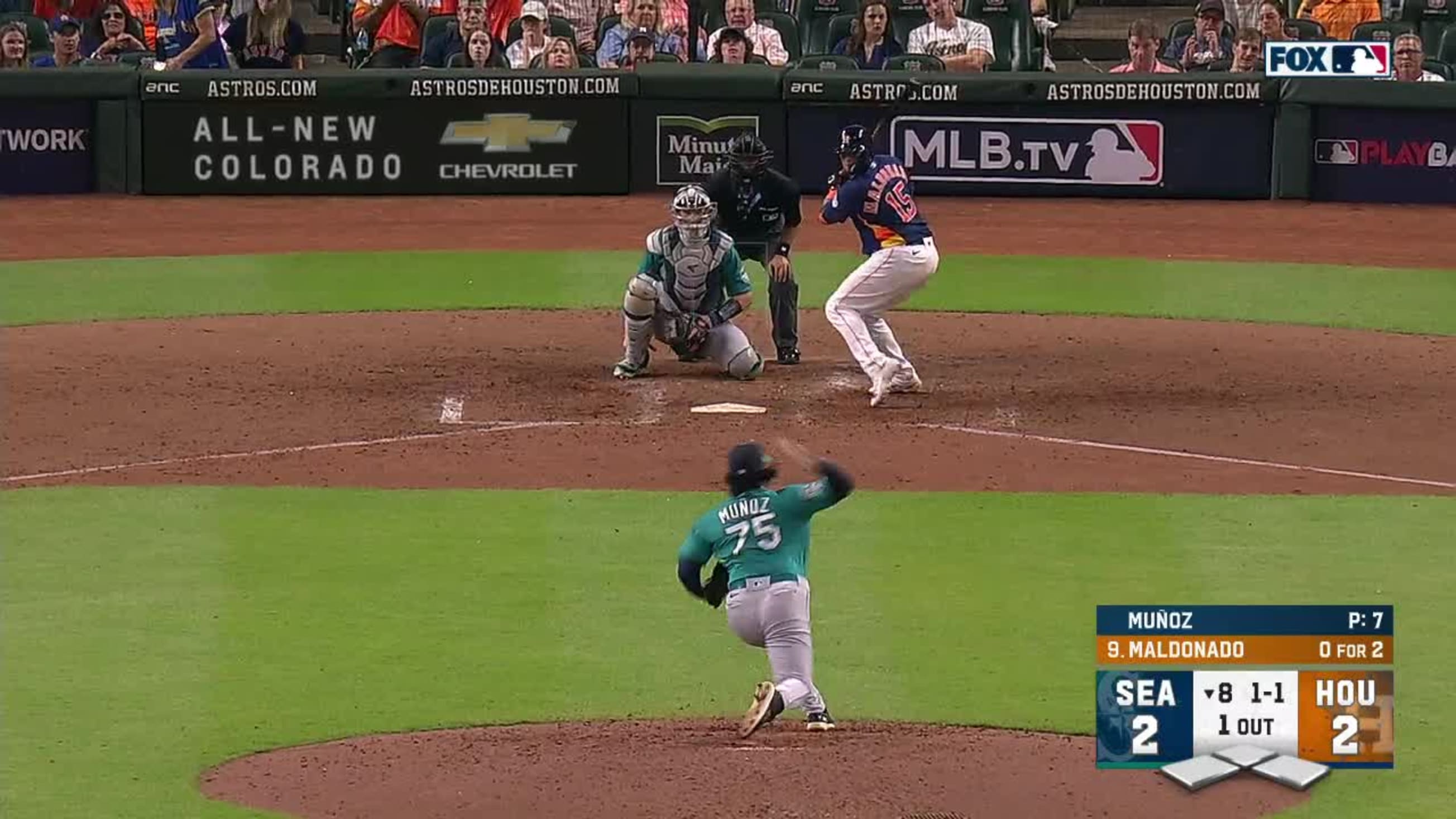 Martín Maldonado's grand slam, 07/16/2022