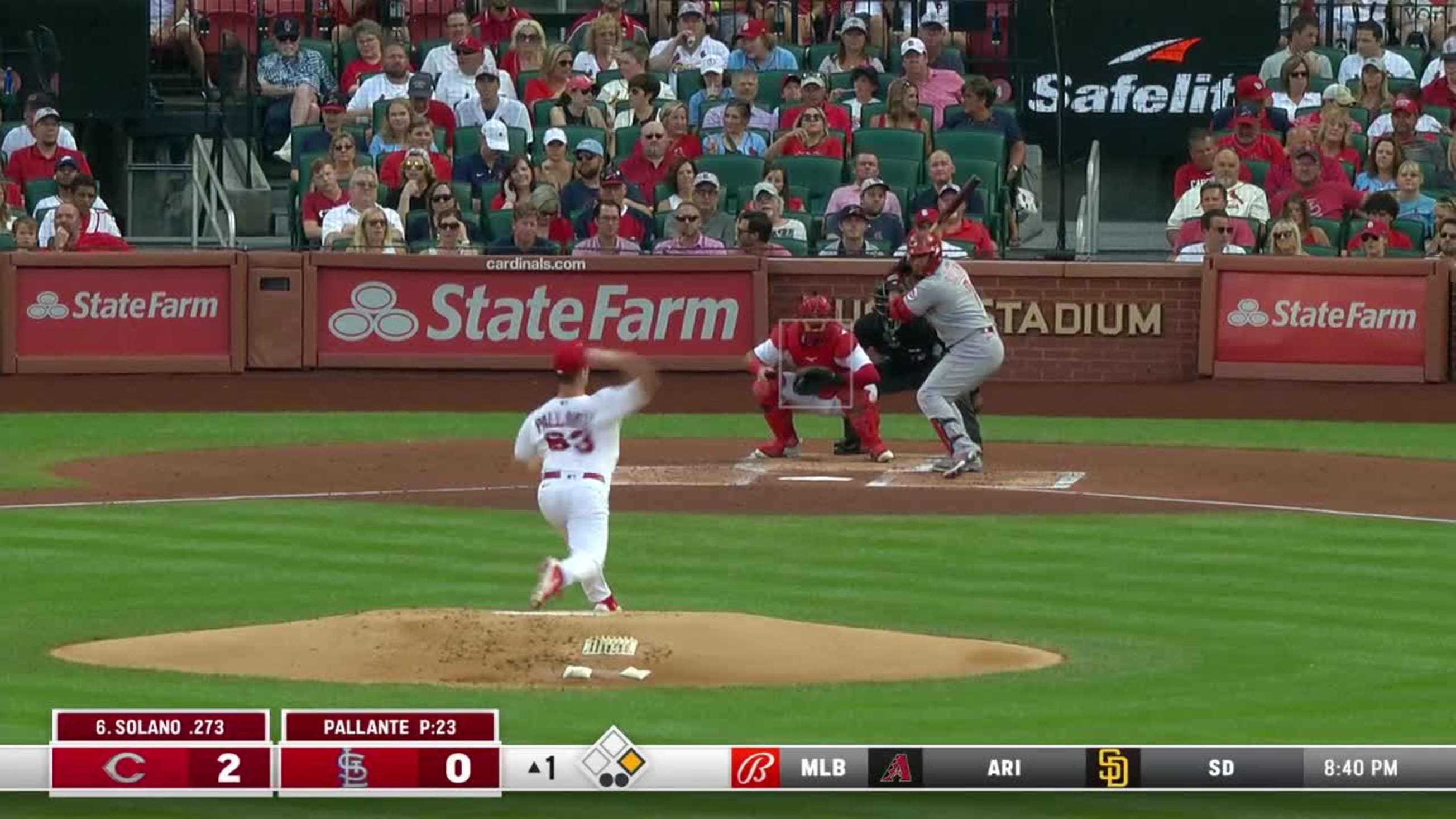 Andre Pallante Ball to Donovan Solano