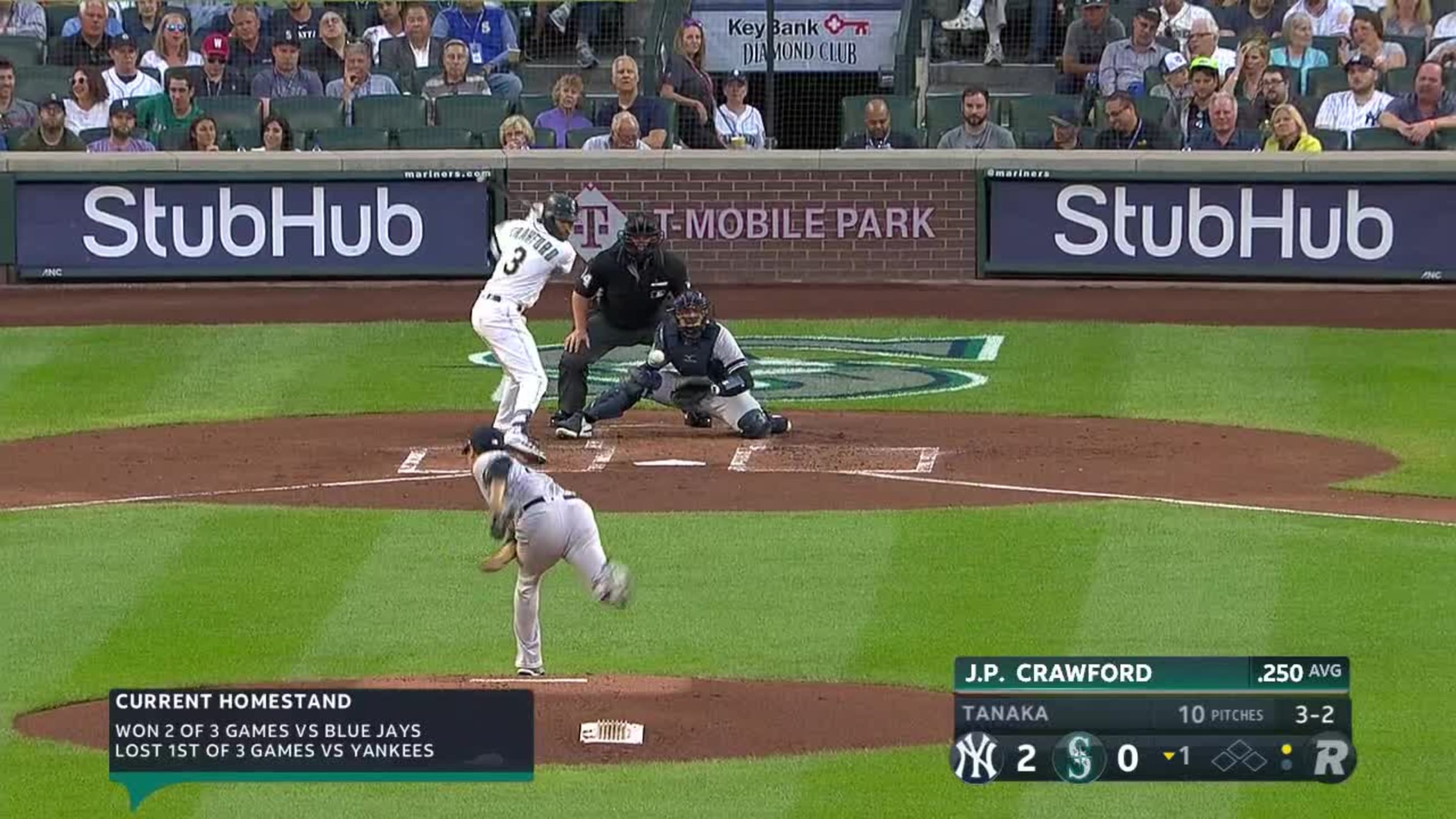 J.P. Crawford strikes out swinging., 04/18/2018