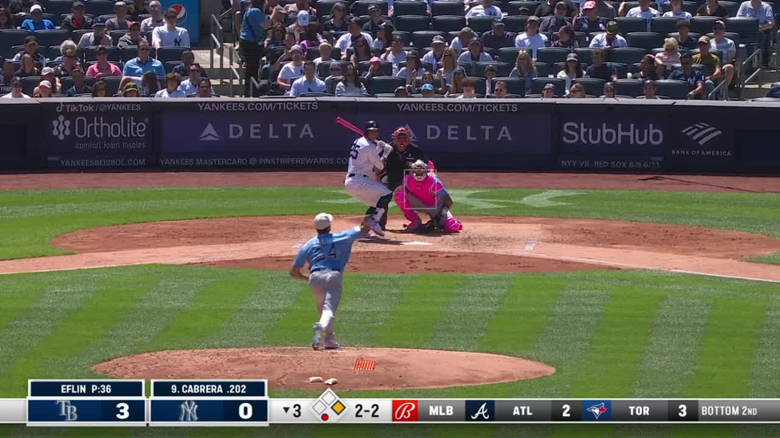 Oswaldo Cabrera'a solo homer, 07/29/2023