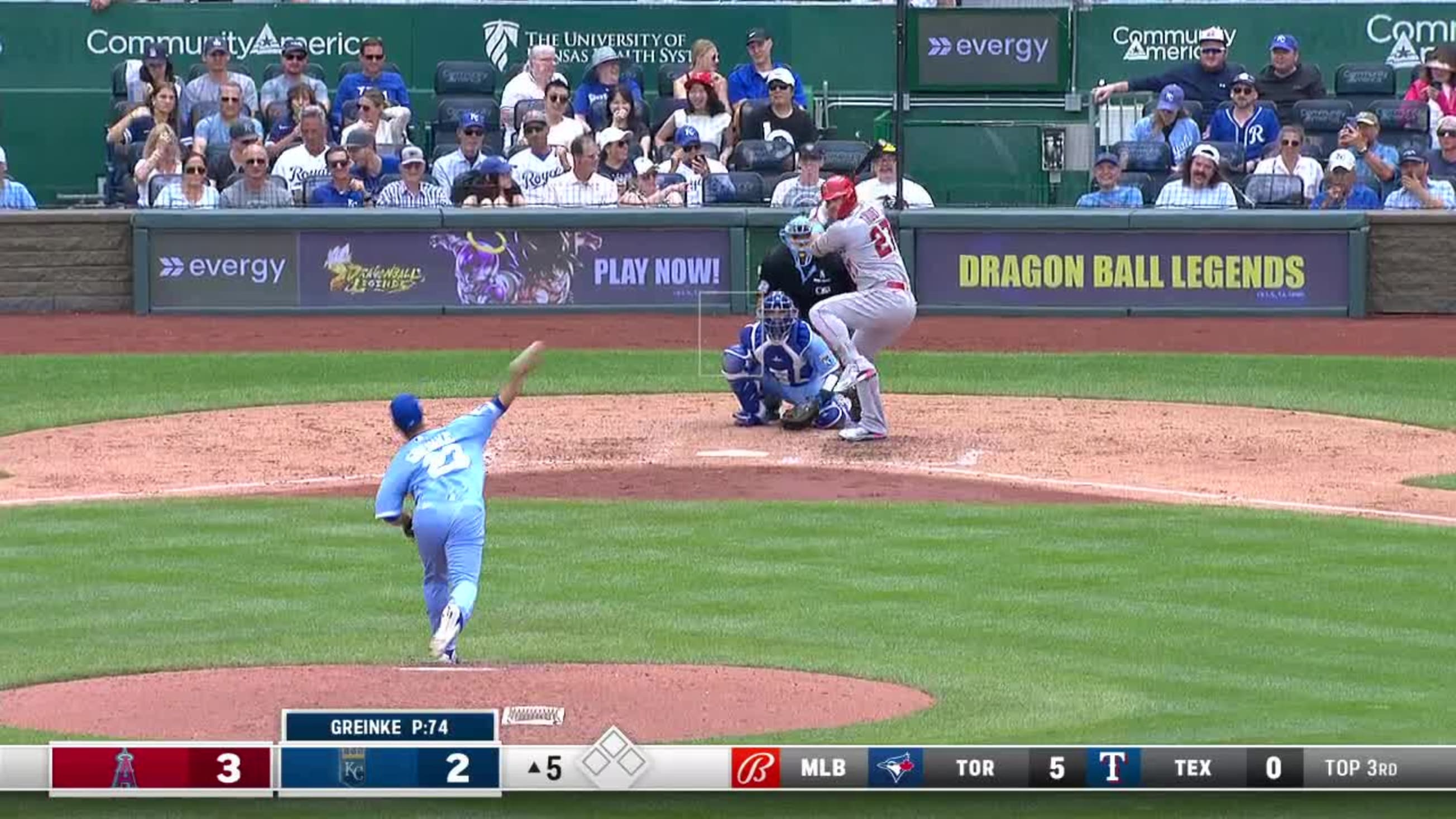 Mike Trout's solo homer, 05/10/2022