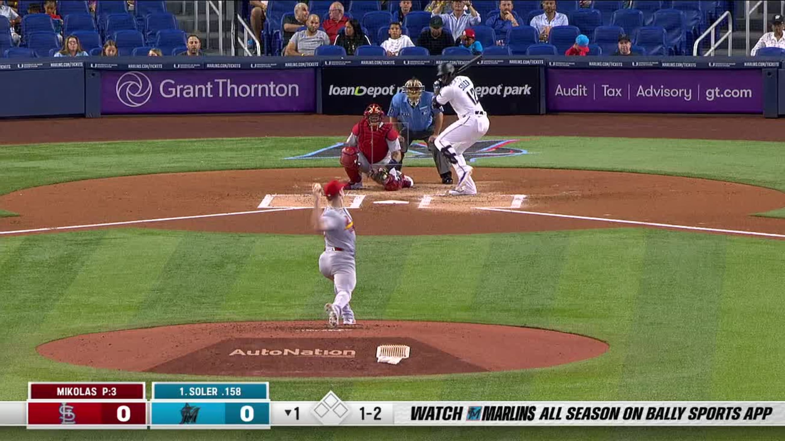 Jorge Soler Strikes Out Swinging 04 22 Toronto Blue Jays