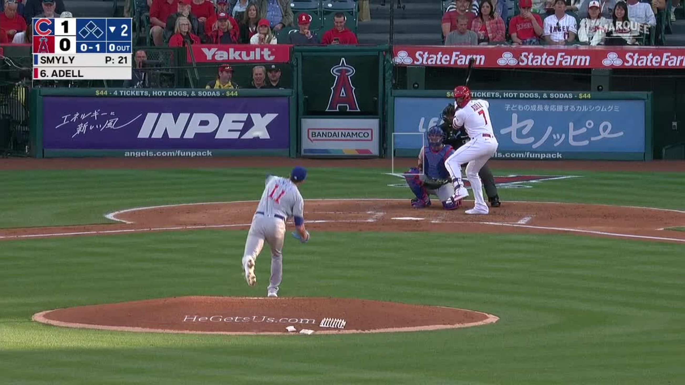 Jo Adell's solo home run, 04/13/2023