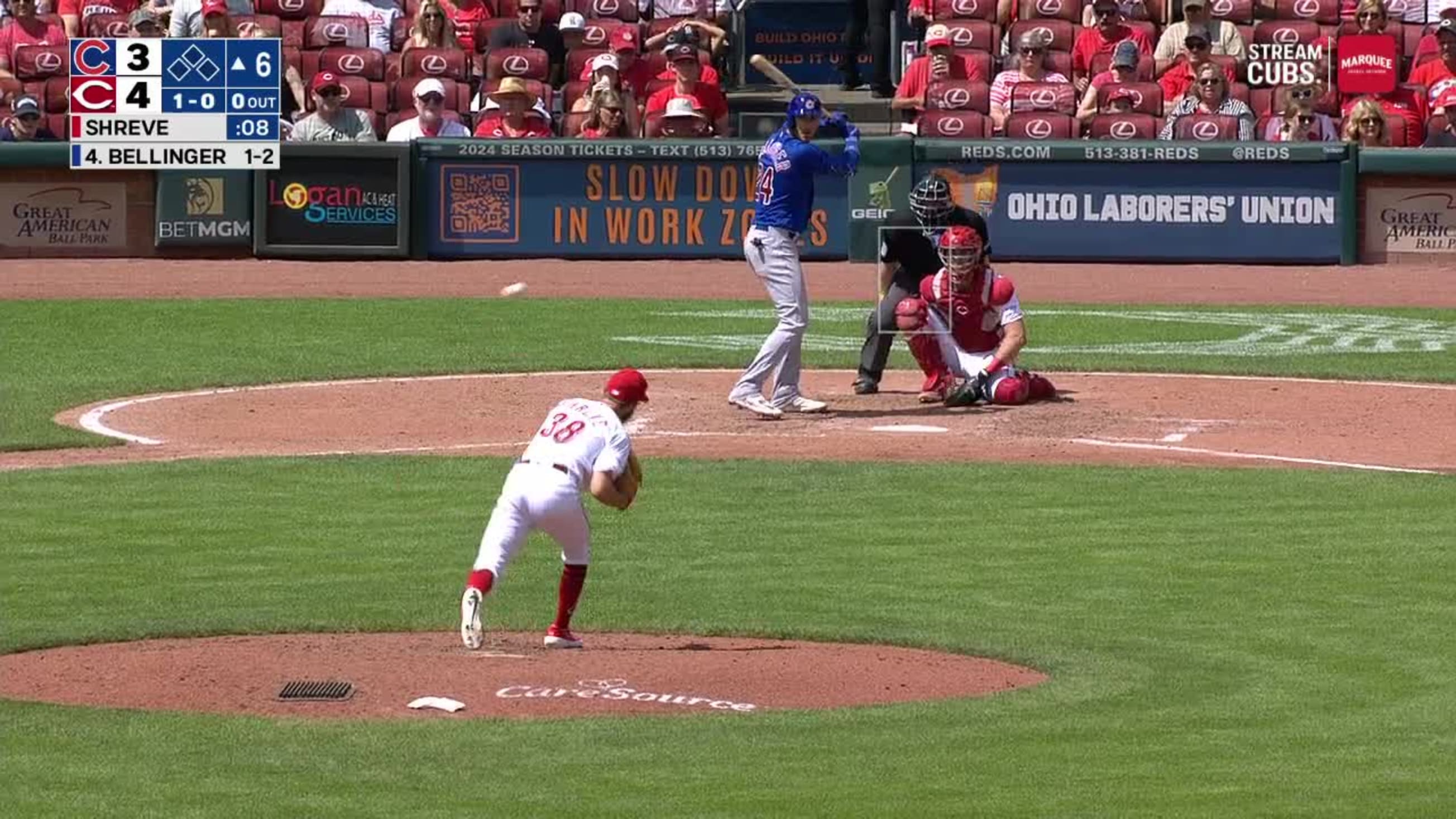 Cody Bellinger's solo homer (4), 04/20/2023