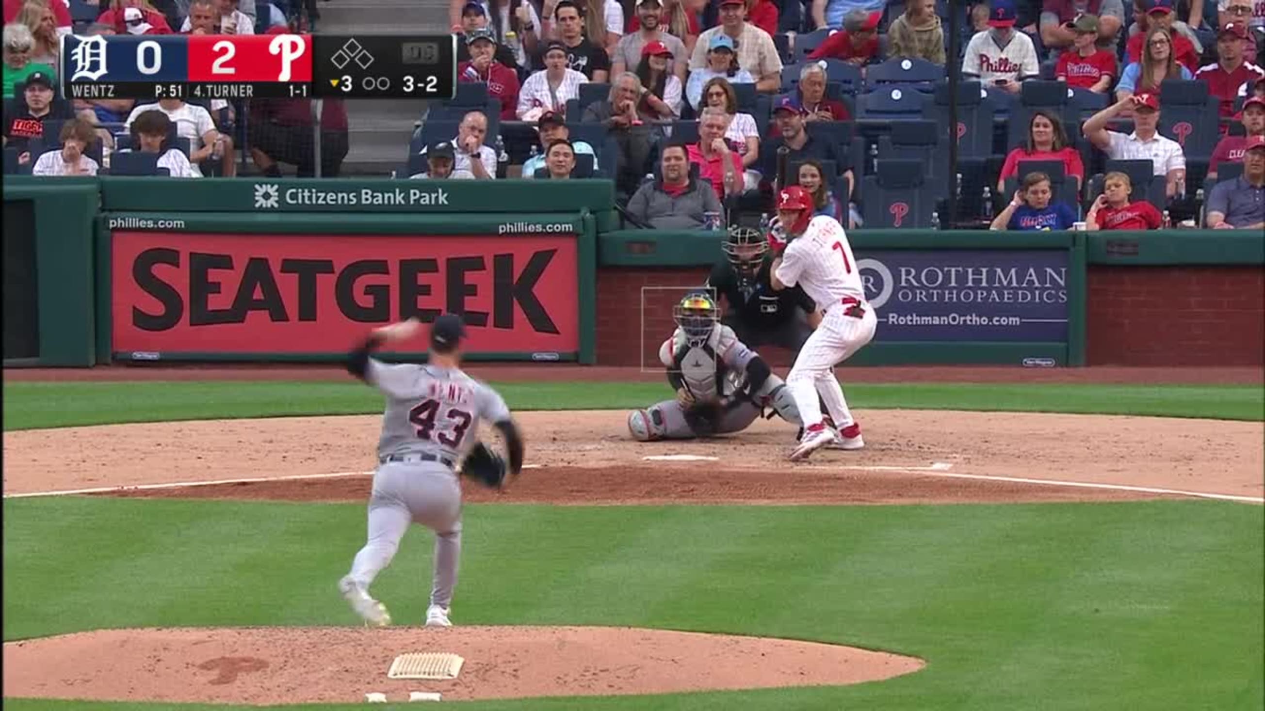 Trea Turner's solo homer (6), 06/05/2023