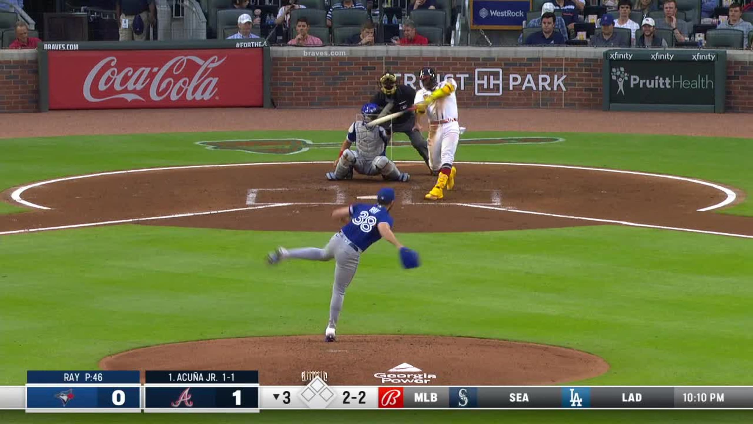 Ronald Acuña Jr.'s solo home run, 04/11/2021