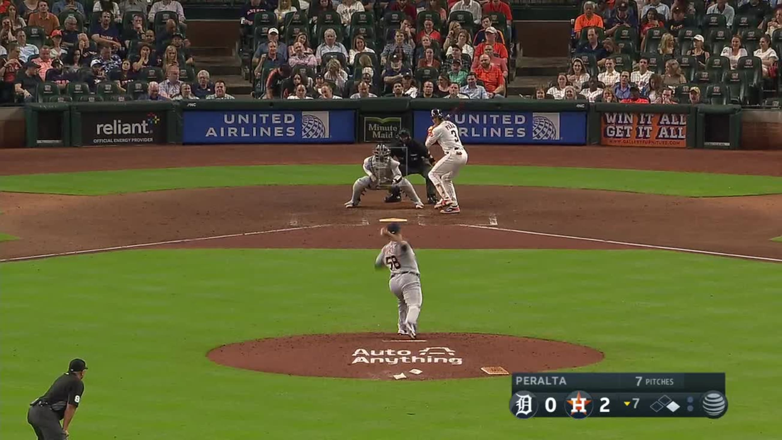 Wily Peralta Ball to Jeremy Pena | 05/05/2022 | MLB.com