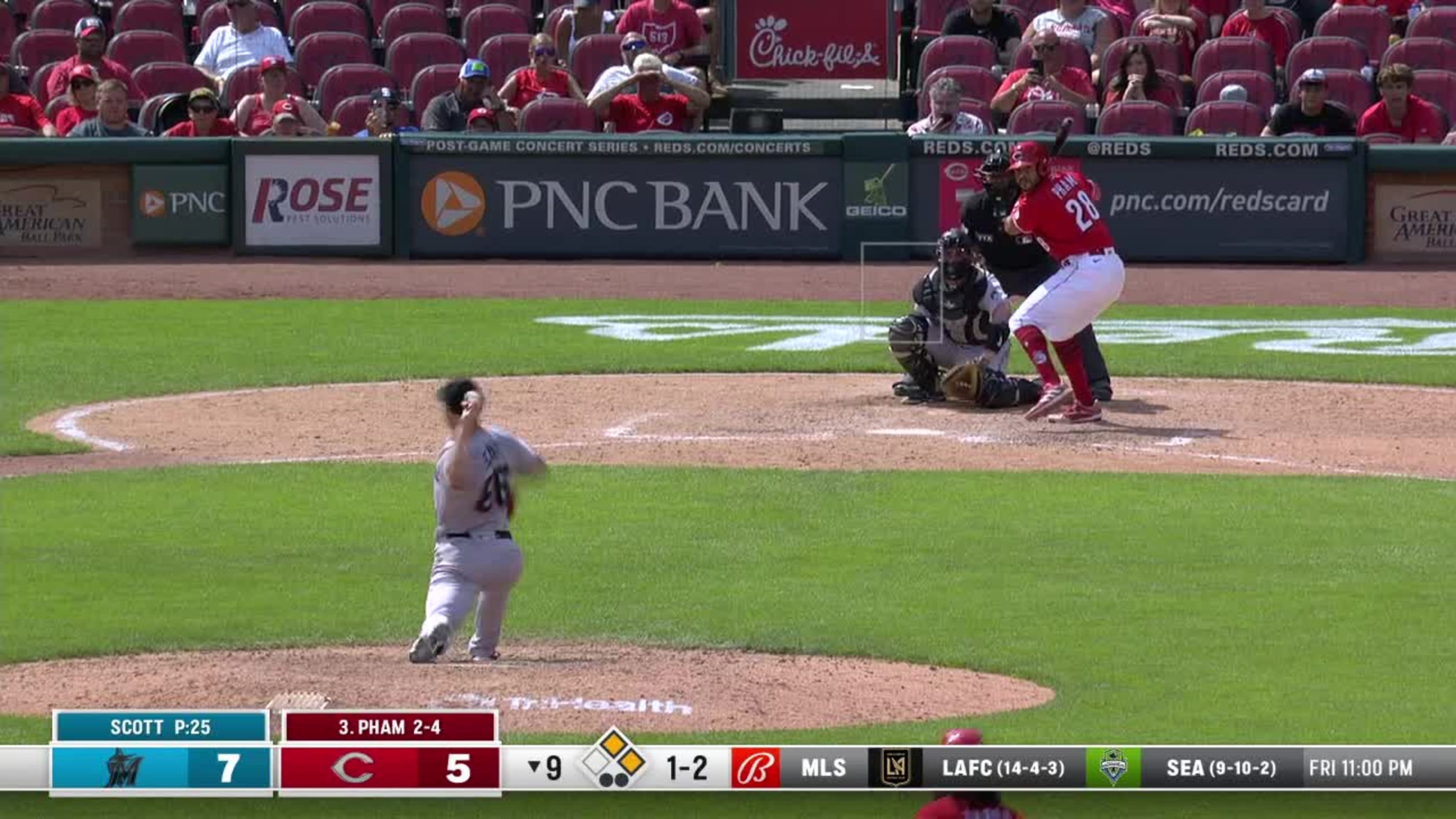 Tommy Pham's RBI groundout, 08/06/2023