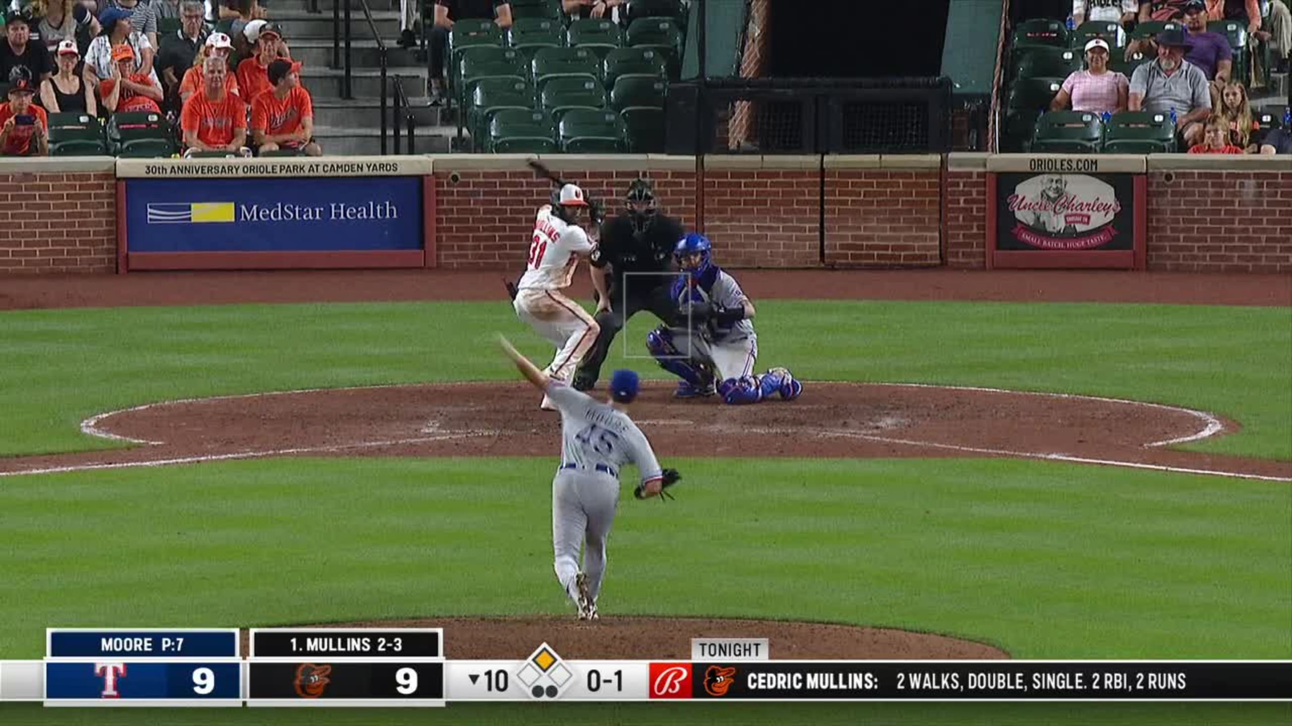 Cedric Mullins diving catch, Cedric Mullins waited approximately 30  seconds to make a web gem, By MASN Orioles
