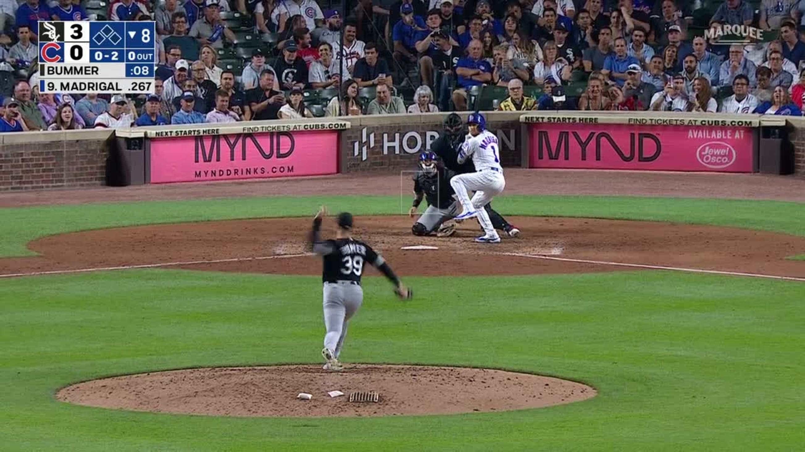 Nick Madrigal's solo homer (1), 06/30/2023