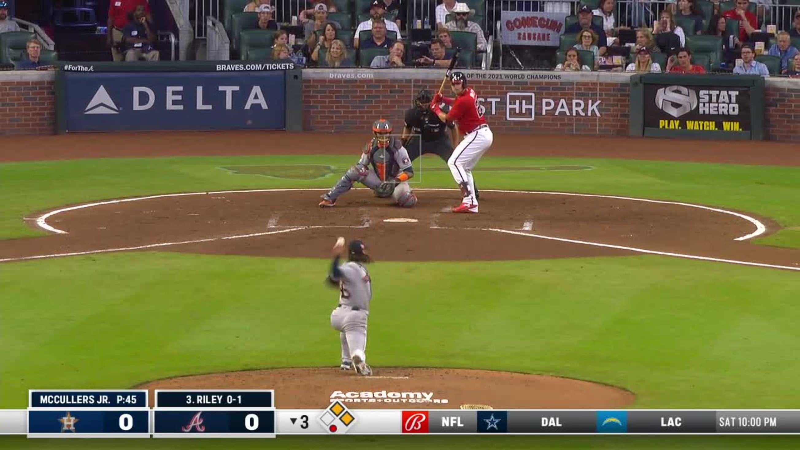 Braves rally for 5-4 win over Phillies on d'Arnaud, Riley homers and  game-ending double play – KXAN Austin