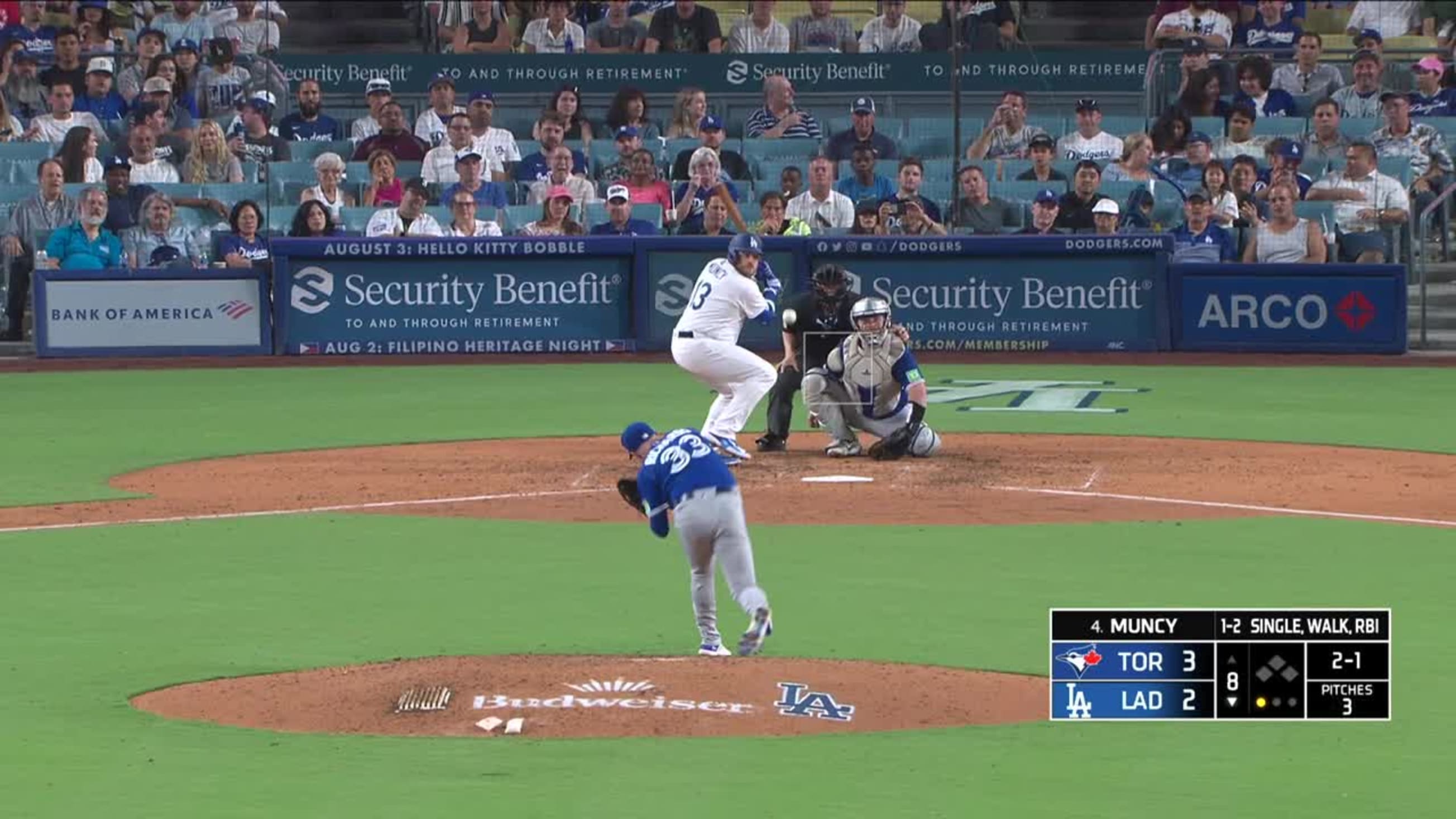 Max Muncy's game-tying HR (25), 07/24/2023