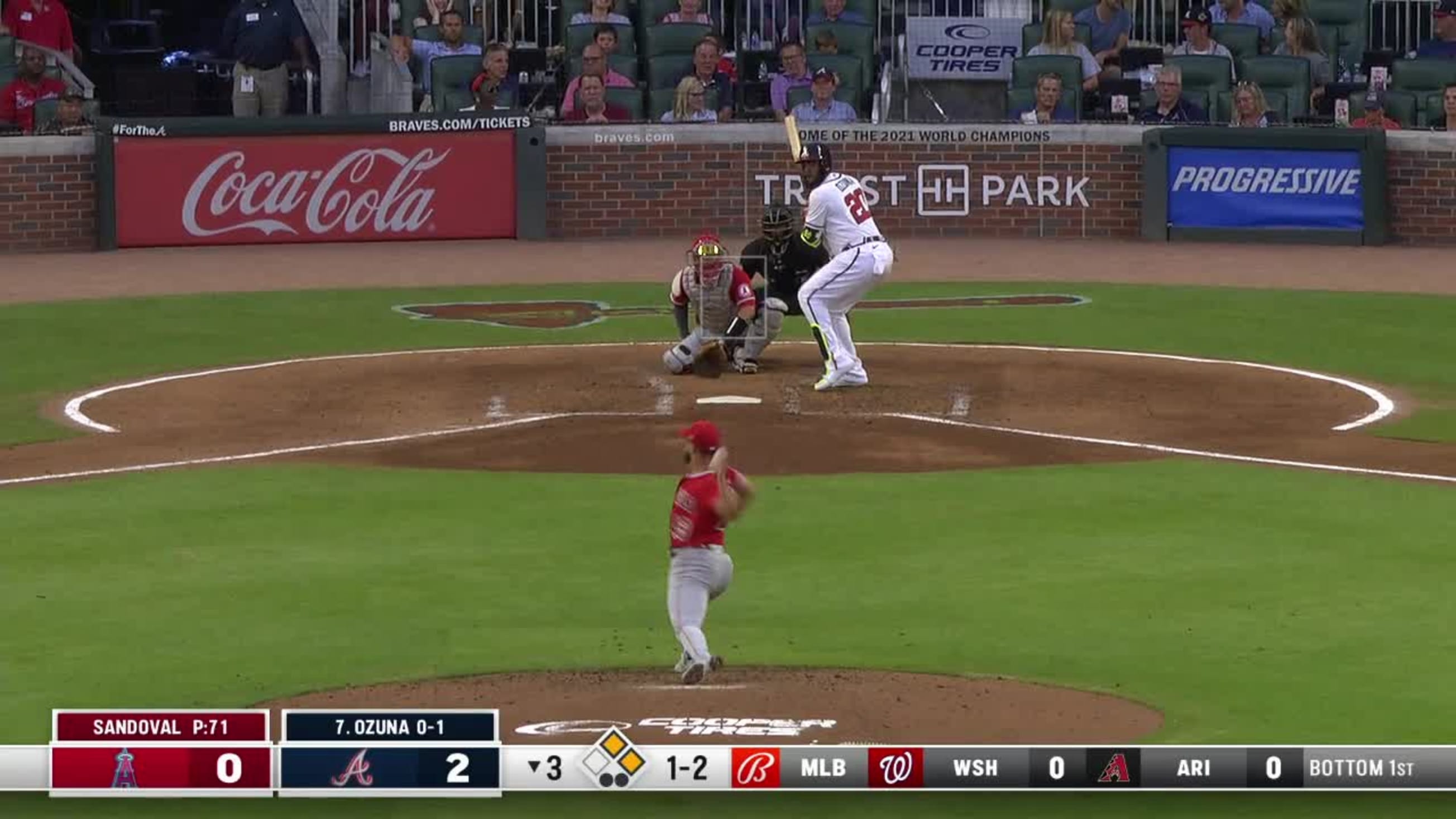 Marcell Ozuna's RBI single, 04/11/2022