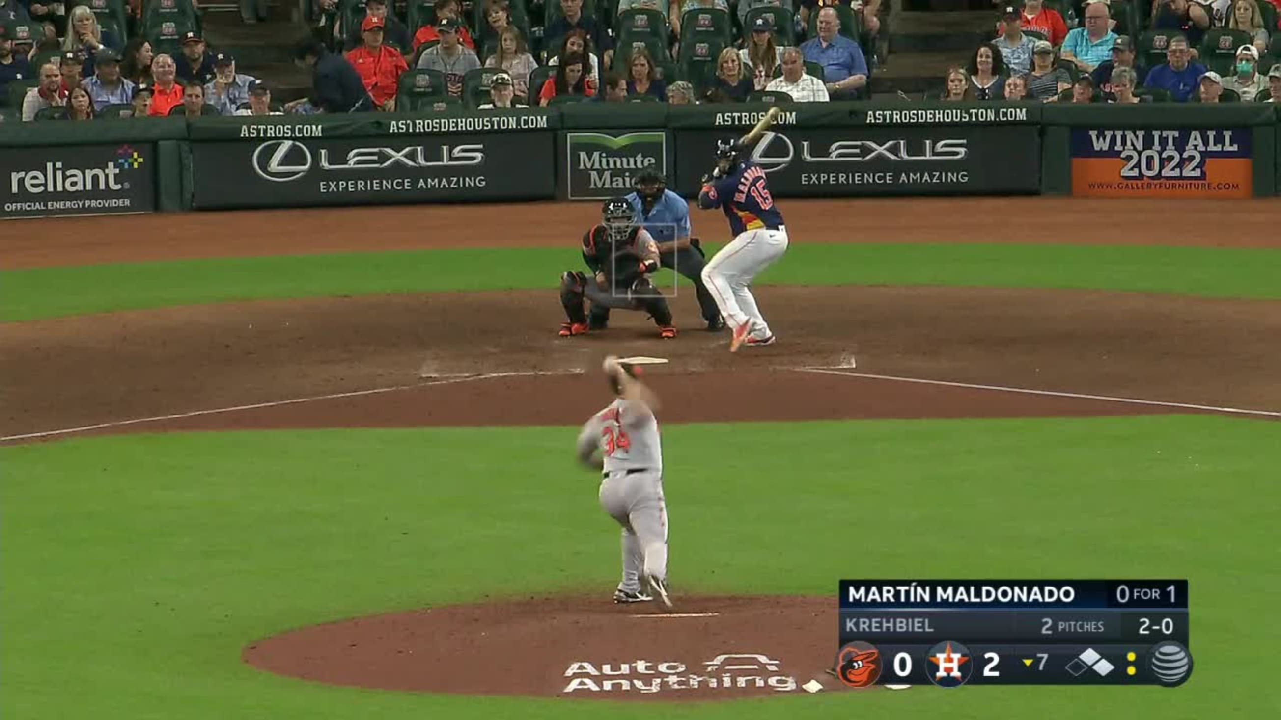 MLB HR Videos on X: Martin Maldonado - Houston Astros (2)   / X