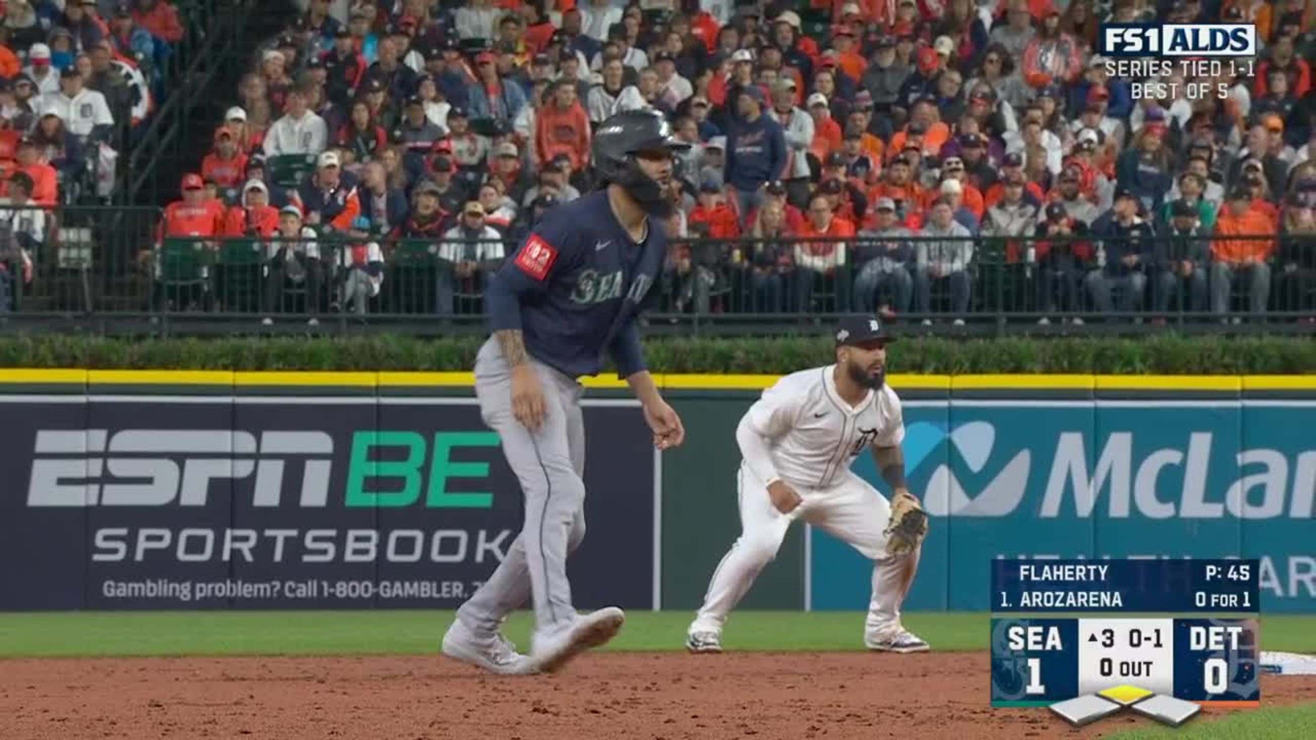 Randy Arozarena's RBI single | 10/07/2025 | Seattle Mariners
