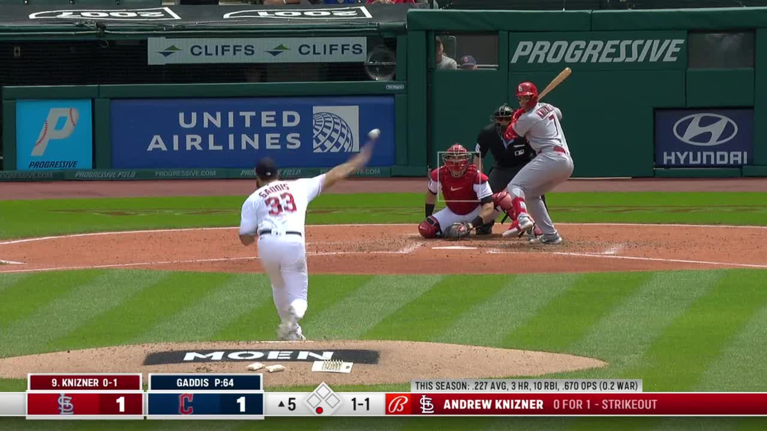 Andrew Knizner's solo homer, 08/05/2021