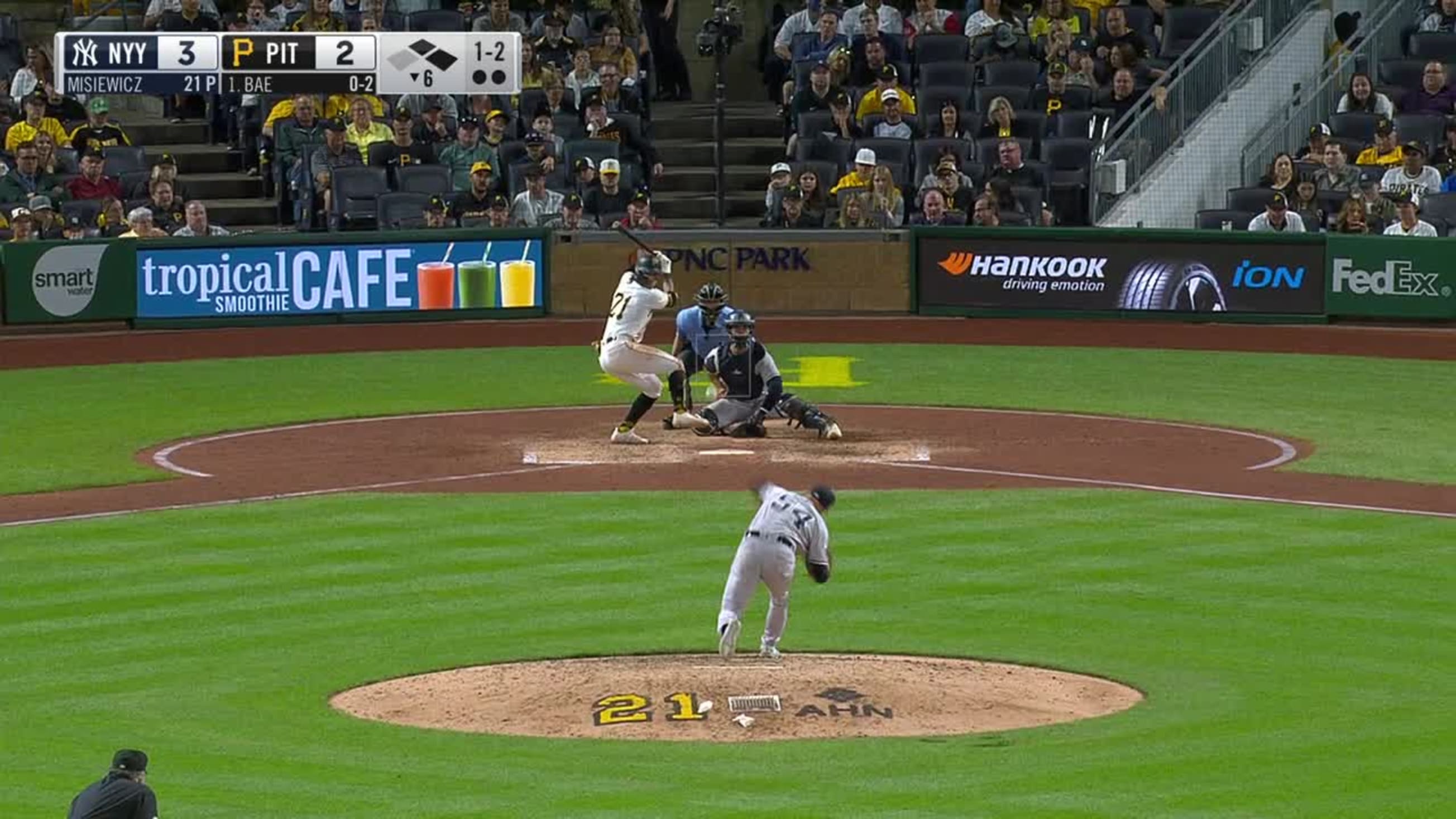 Ji Hwan Bae's RBI single, 09/15/2023