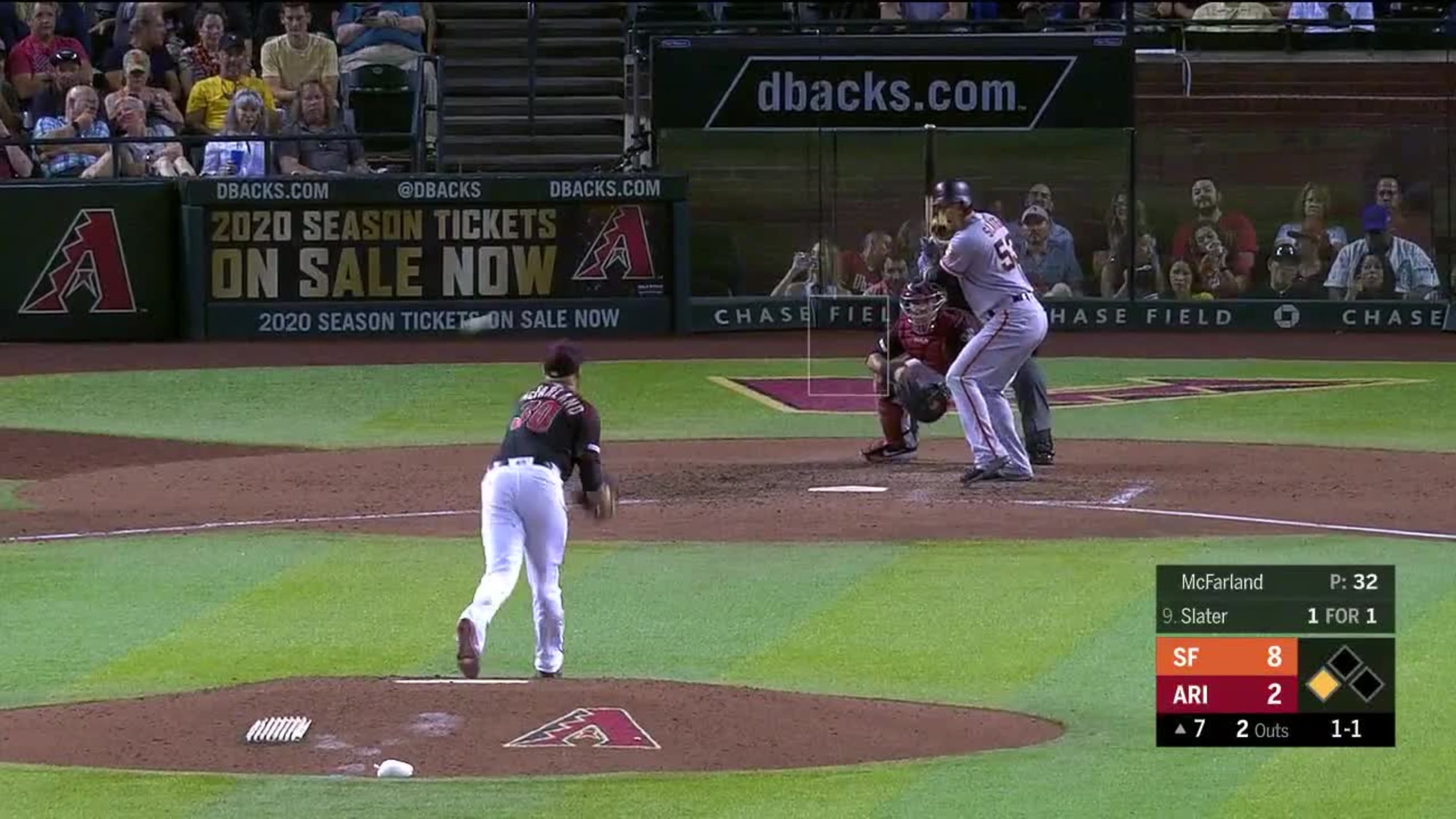 T J Mcfarland Ball To Austin Slater 08 17 19 San Diego Padres T J Mcfarland Ball To Austin Slater 08 17 19 San Diego Padres