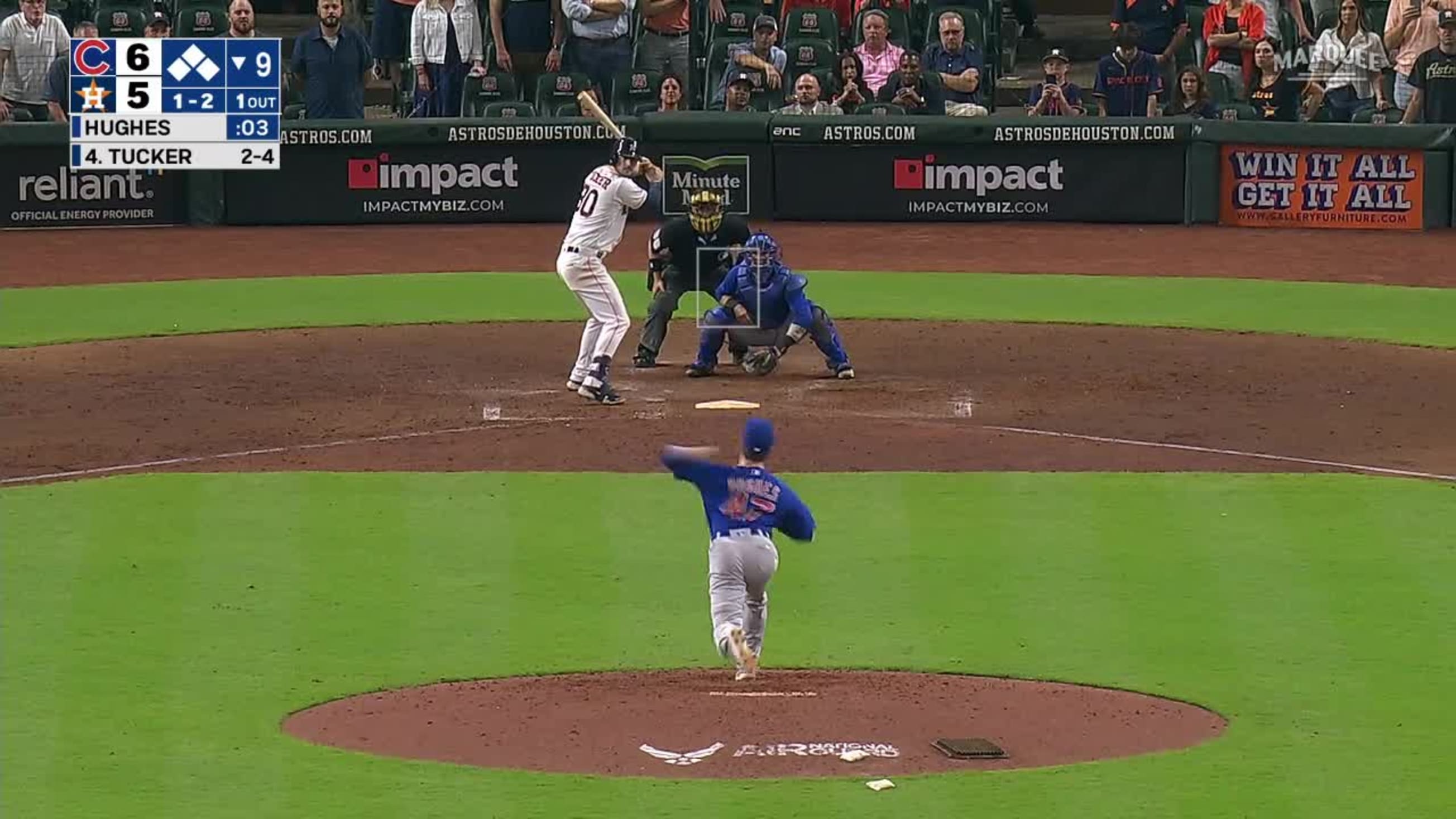 Kyle Tucker's walk-off single, 05/17/2023