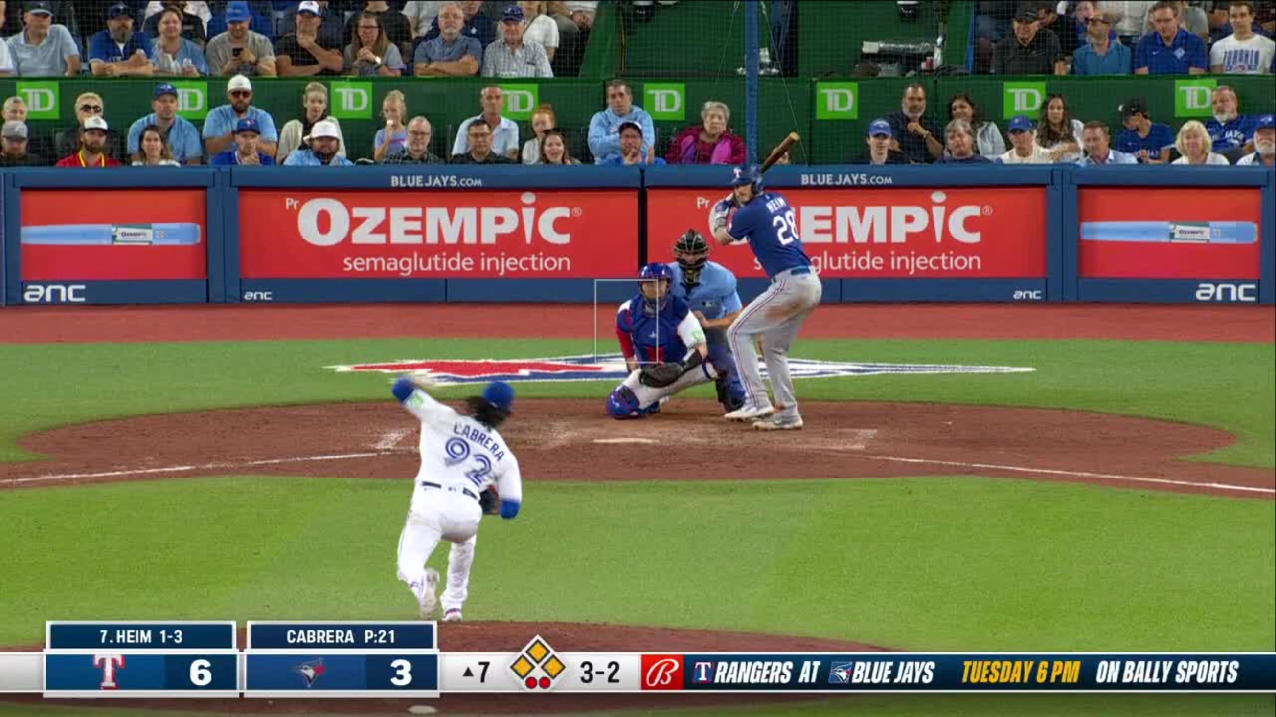 Jonah Heim GRAND SLAM! 16th Home Run of the Season #Rangers #MLB