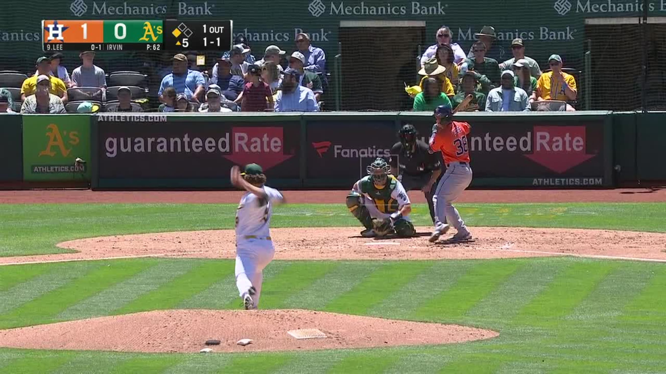 Korey Lee gets 1st MLB hit in win over A's