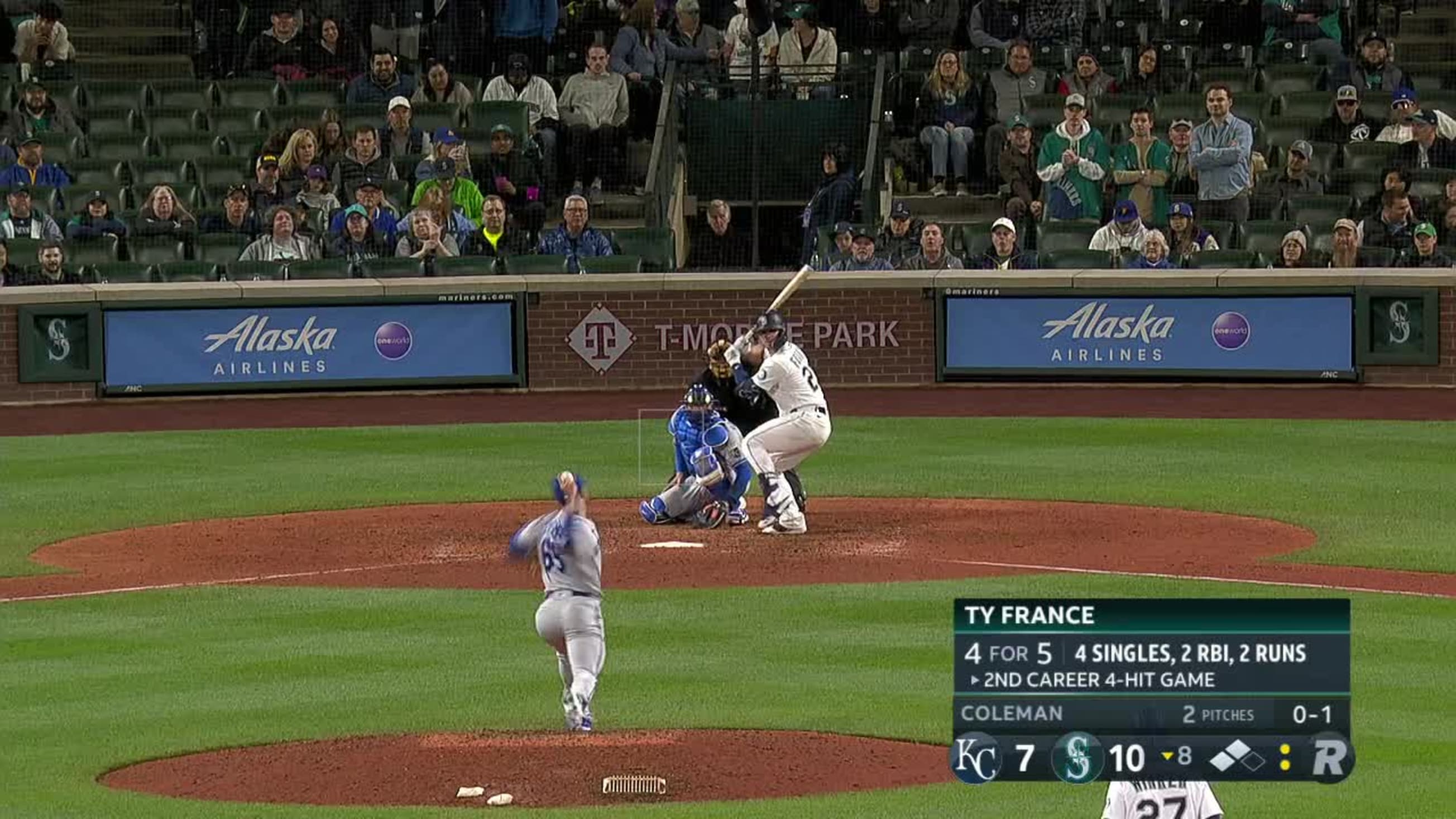 Hit a homer vs. getting hit by pitch? Ty France hopes to change those  trends for Mariners