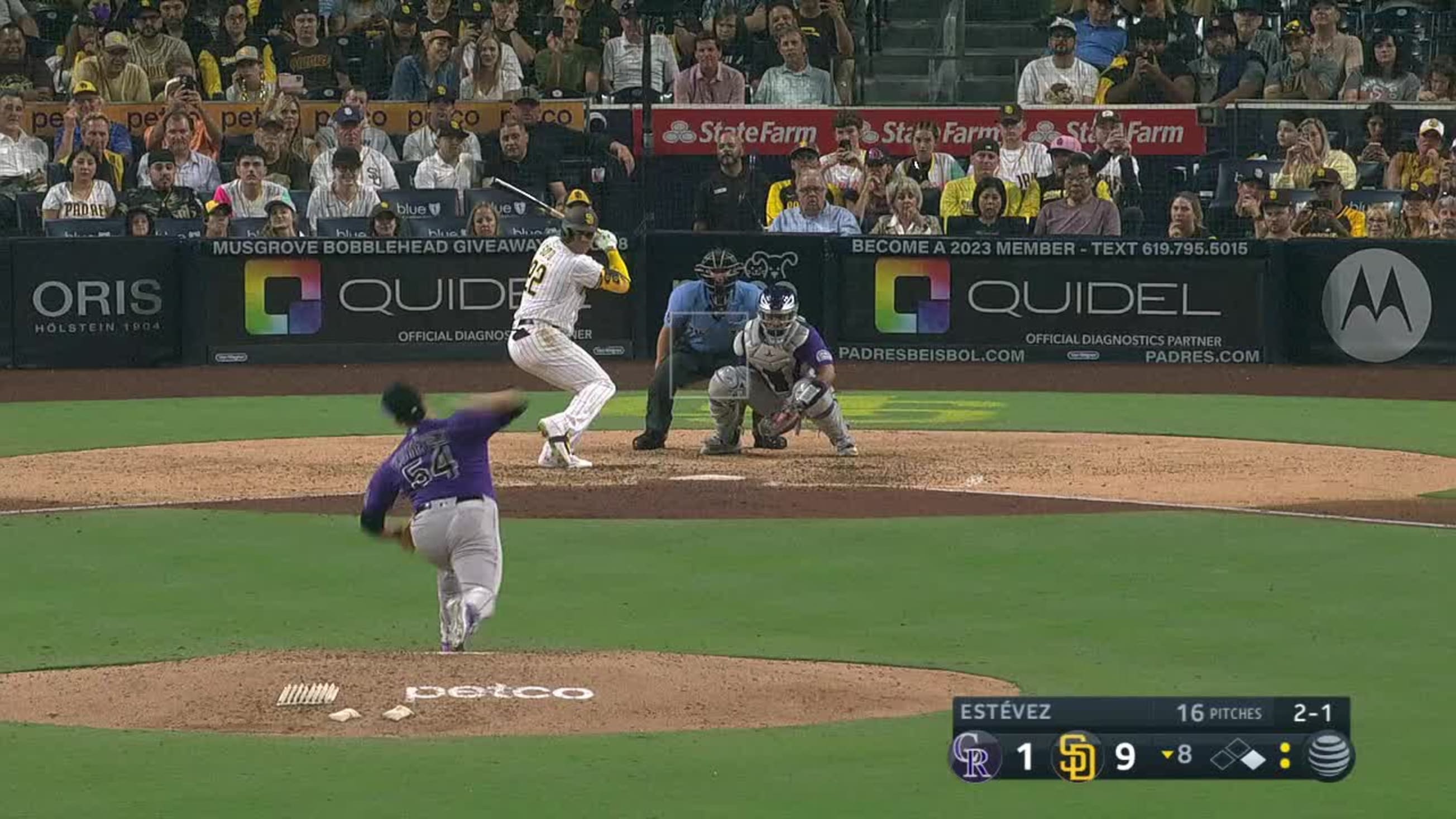 Juan Soto's 1st Padres hit, 08/03/2022