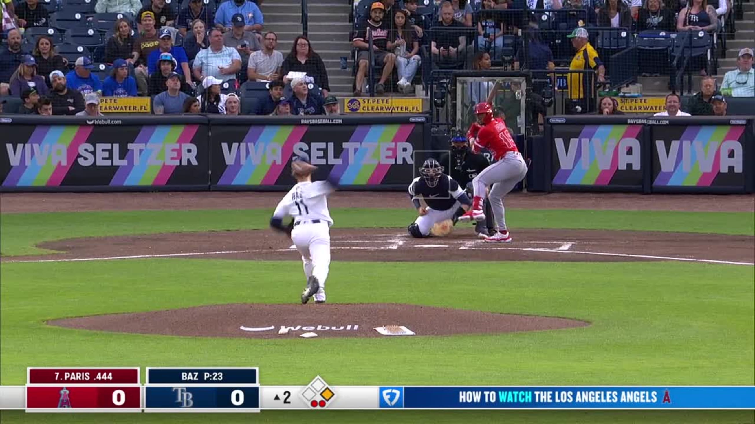 Kyren Paris' two-run home run (3) | 04/08/2025 | Los Angeles