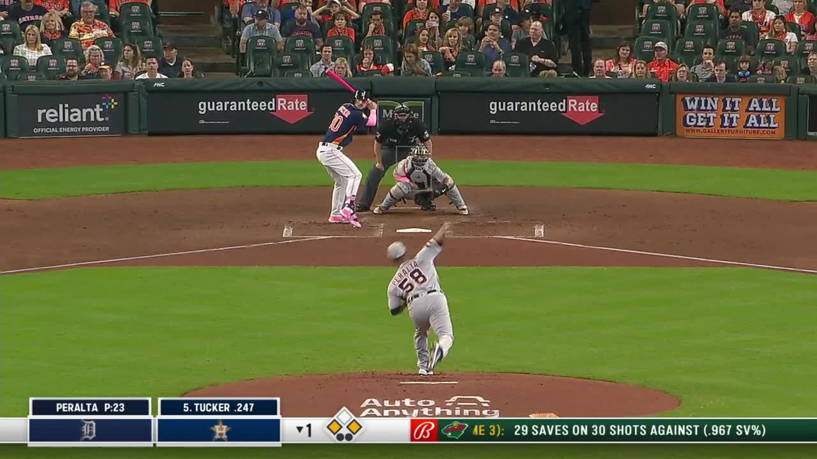Wily Peralta Ball to Kyle Tucker | 05/08/2022 | MLB.com