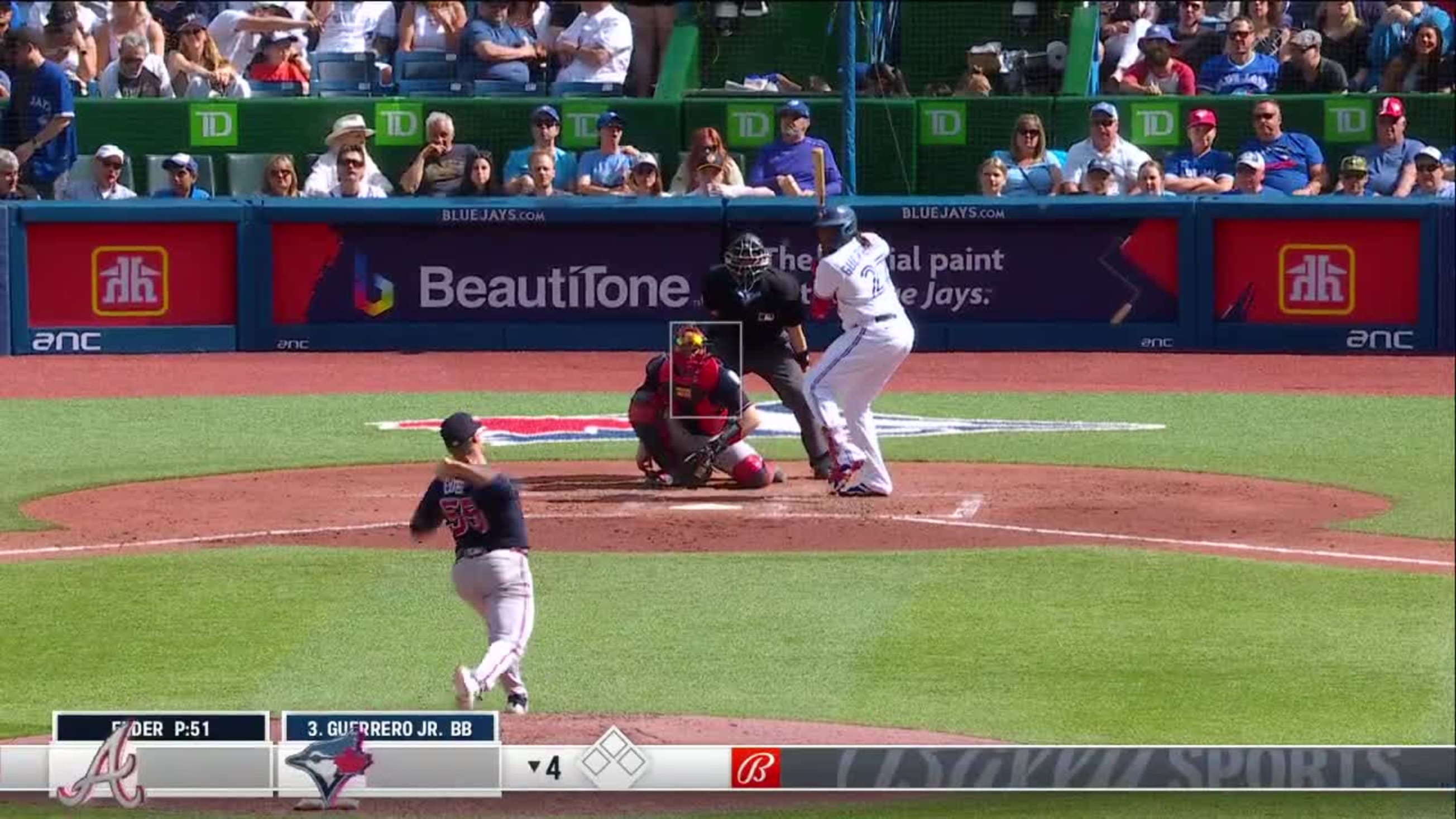 Vladimir Guerrero Jr.'s double, 05/13/2023