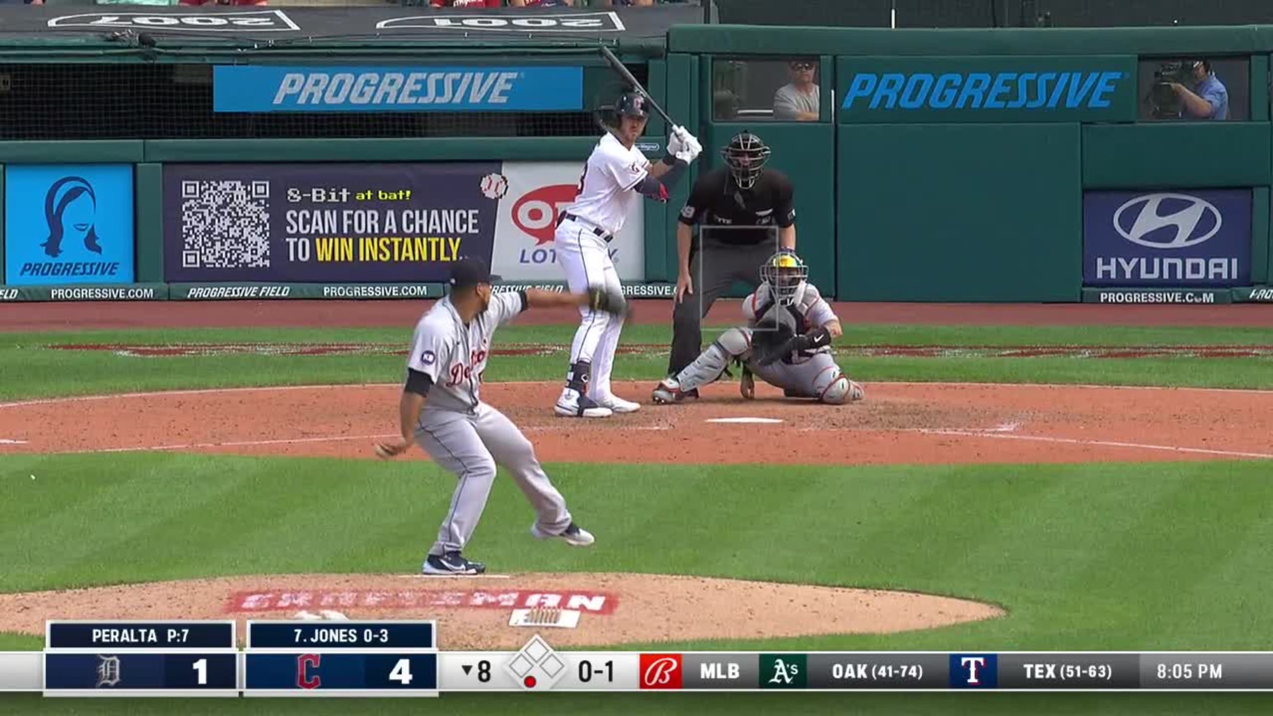 Wily Peralta In play, out(s) to Nolan Jones | 08/15/2022 | MLB.com