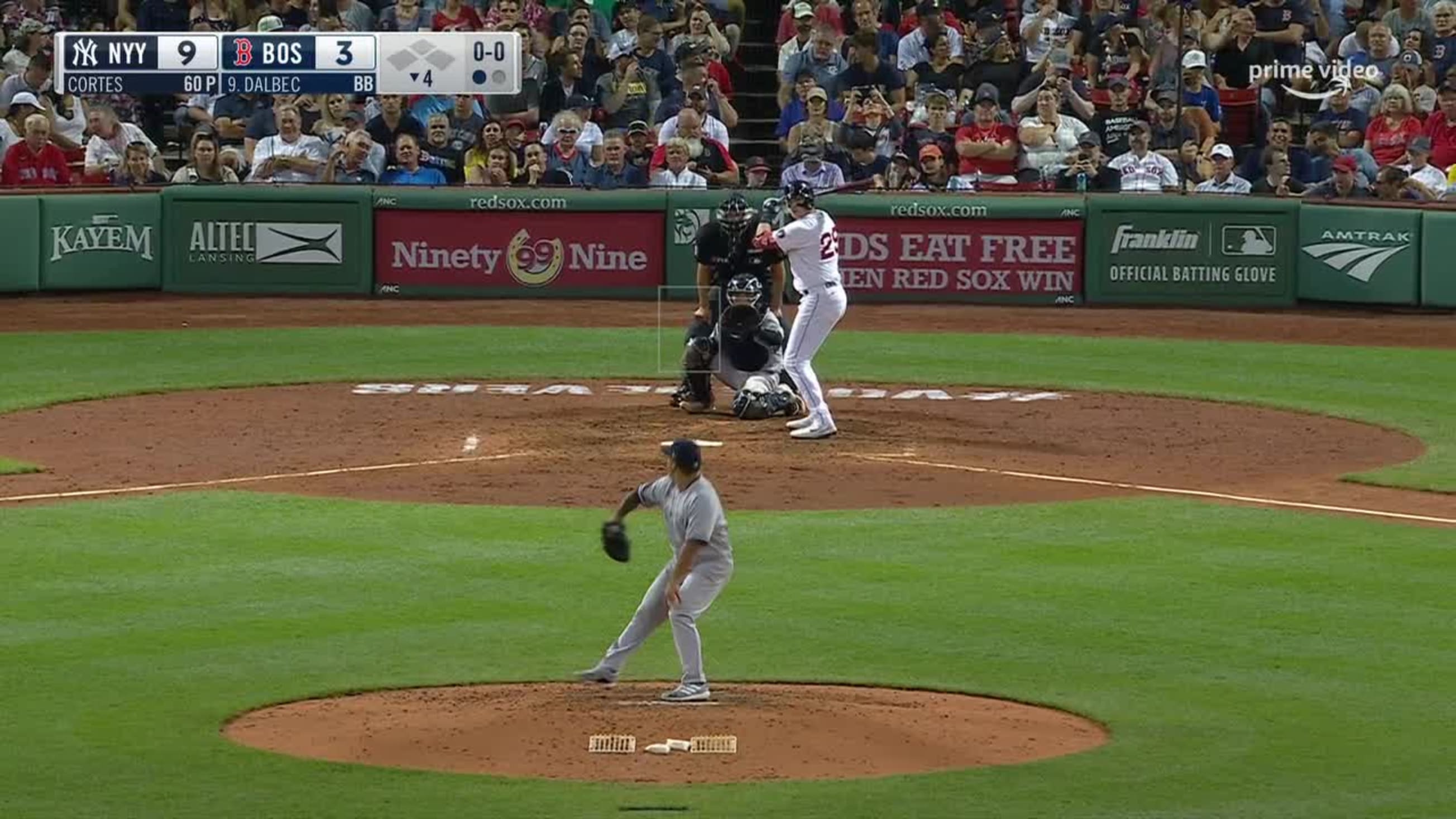 Bobby Dalbec belts go-ahead homer, Boston Red Sox bullpen tosses 5.2  scoreless innings in win over Yankees 