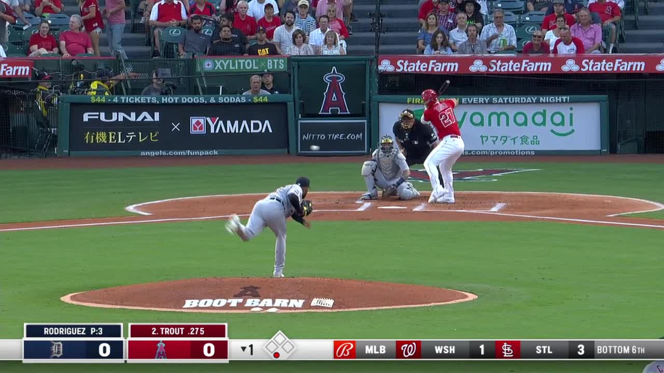 Mike Trout's 36th home run, 09/16/2022