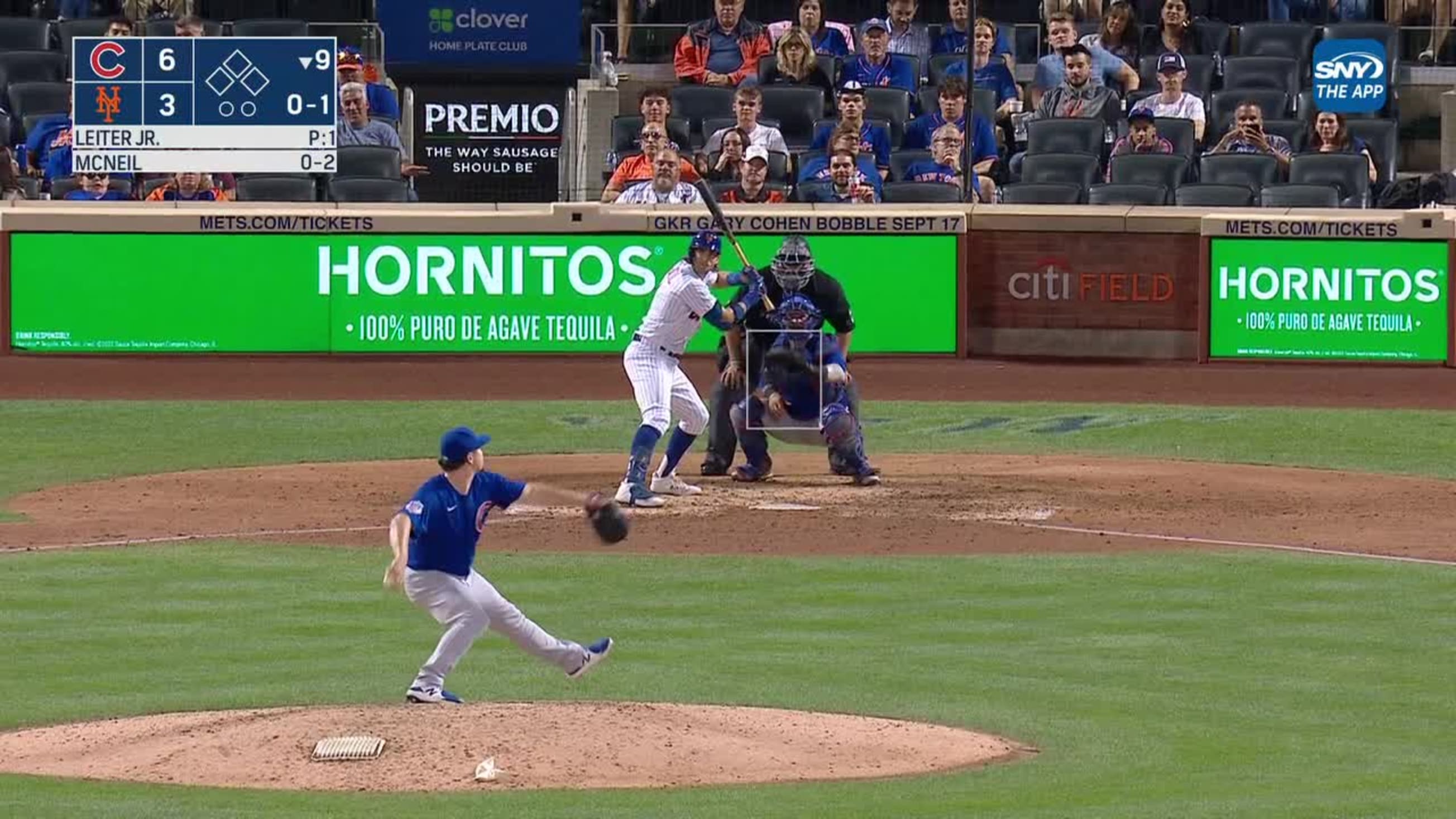Jeff McNeil gets hit by a pitch, 07/19/2022