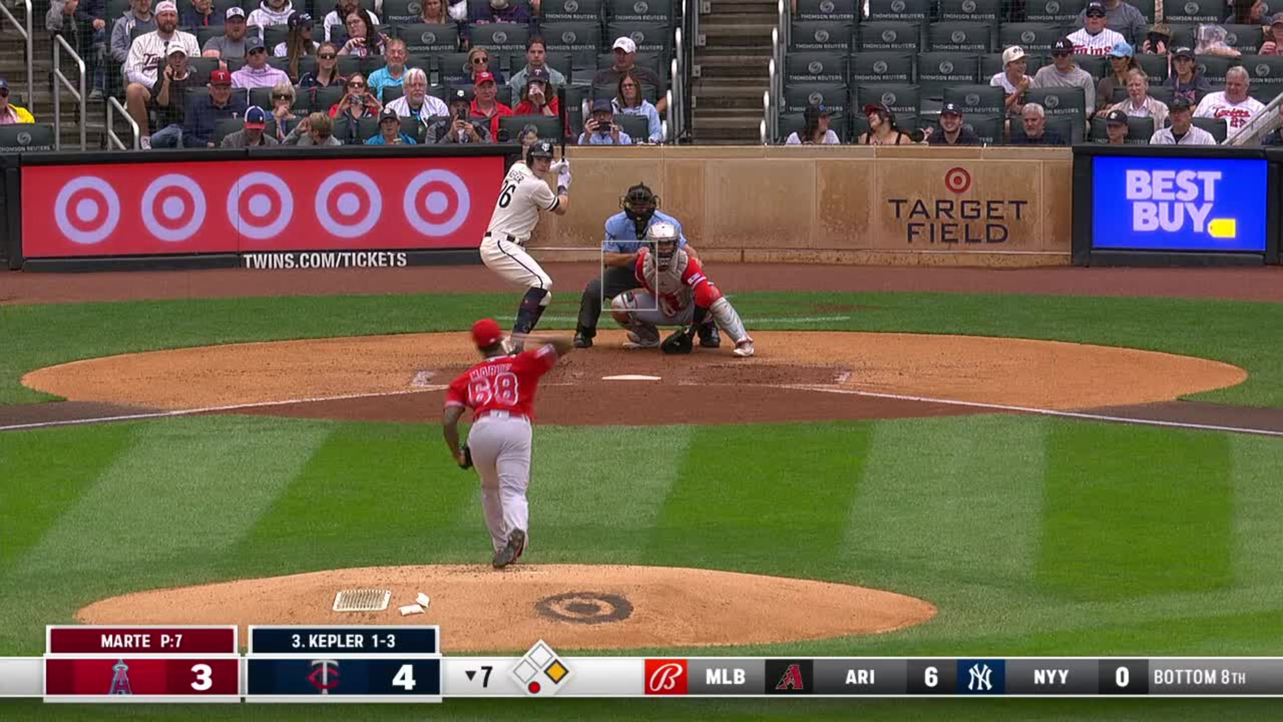 Max Kepler 6th Home Run of the Season #Twins #MLB Distance: 422ft
