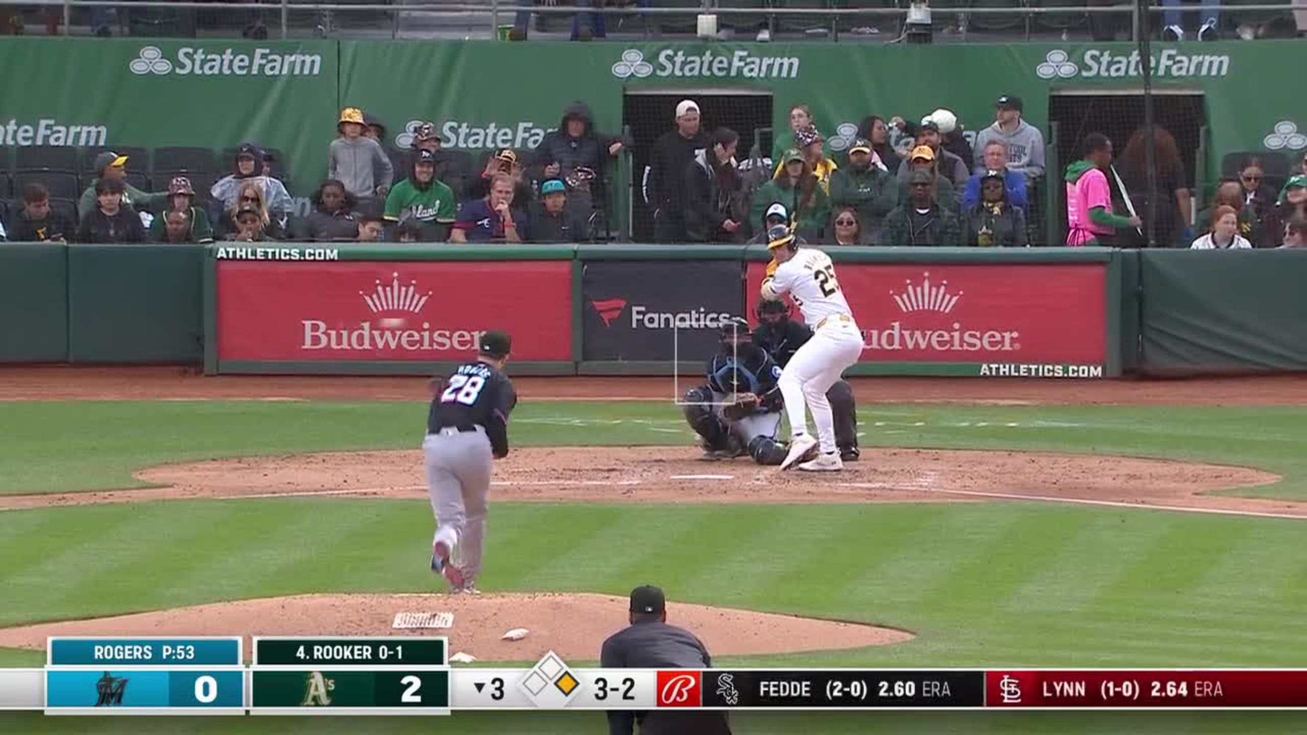 Brent Rooker's two-run home run (7) | 05/04/2024 | MLB.com