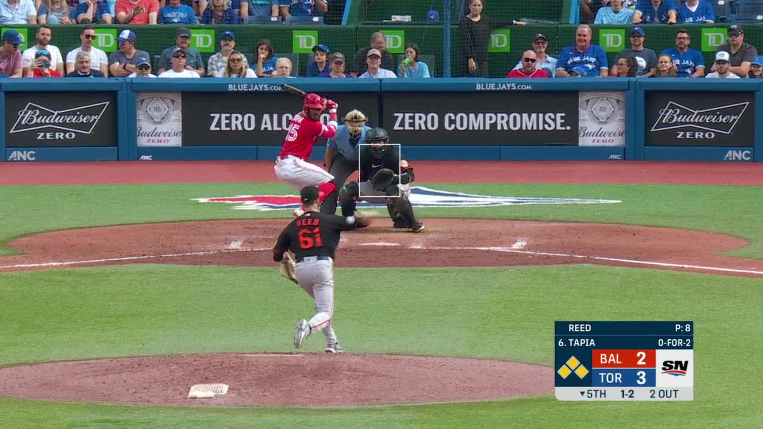 Raimel Tapia hits bases-clearing double vs. Orioles